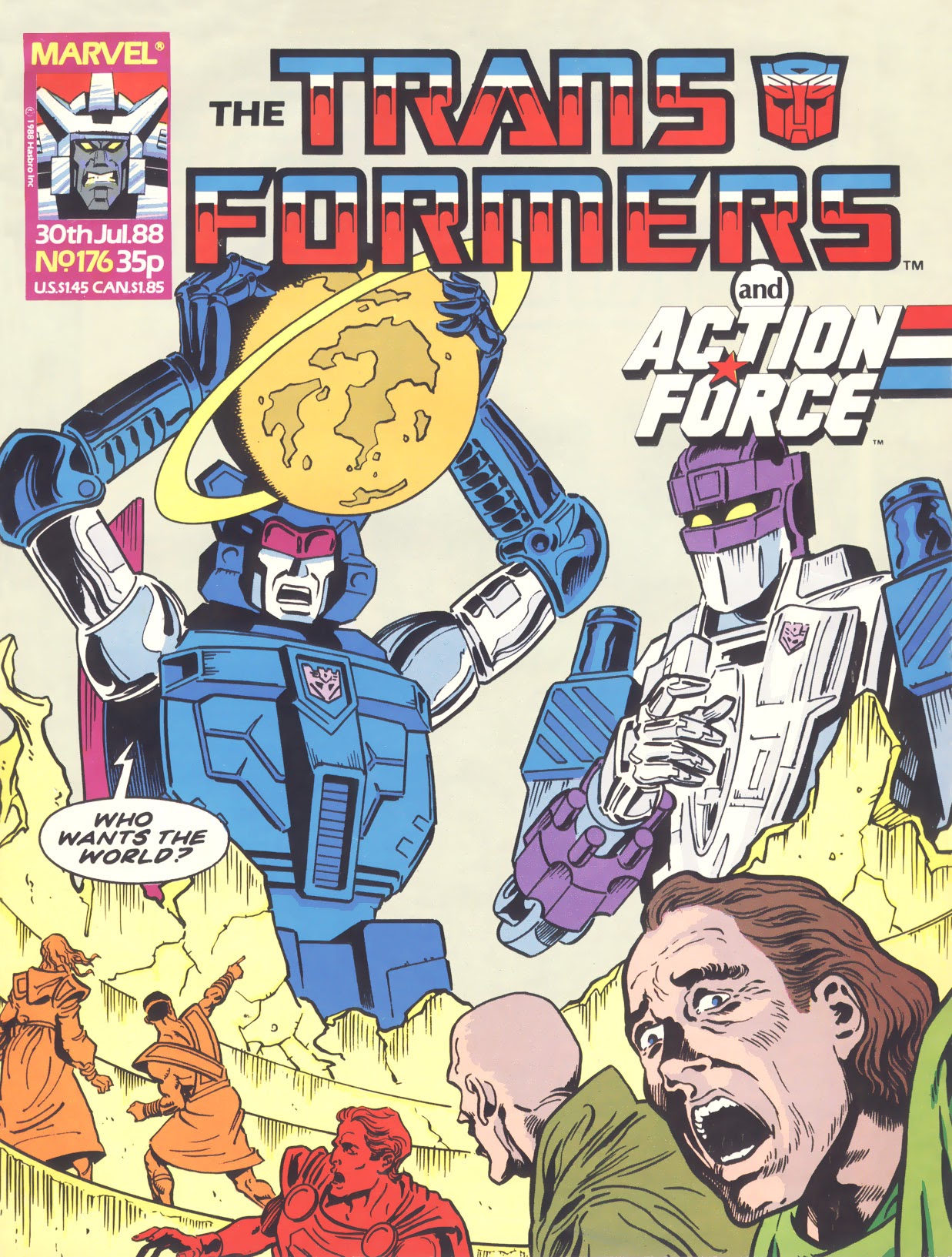 Read online The Transformers (UK) comic -  Issue #176 - 1