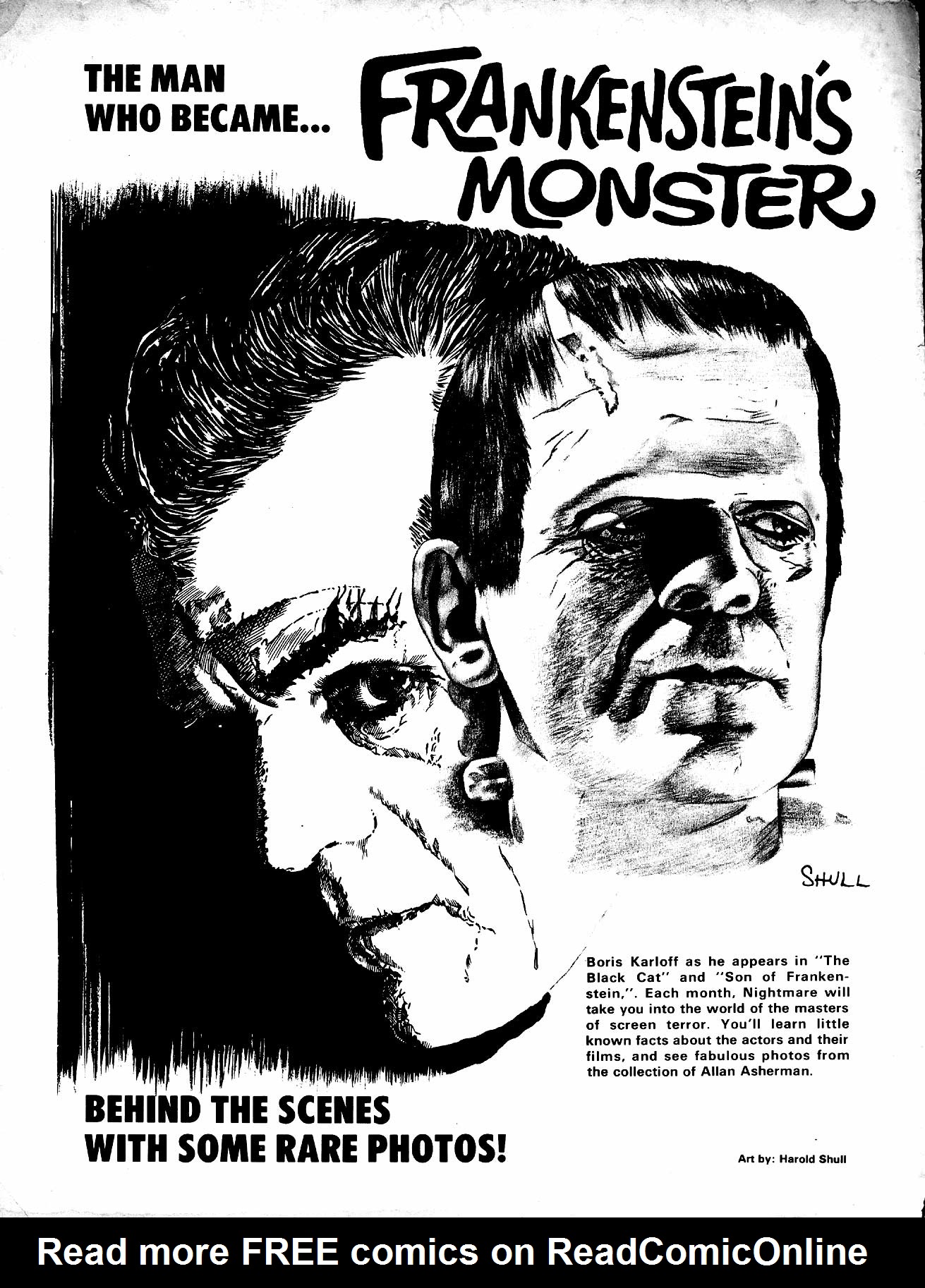 Read online Nightmare (1970) comic -  Issue #5 - 3