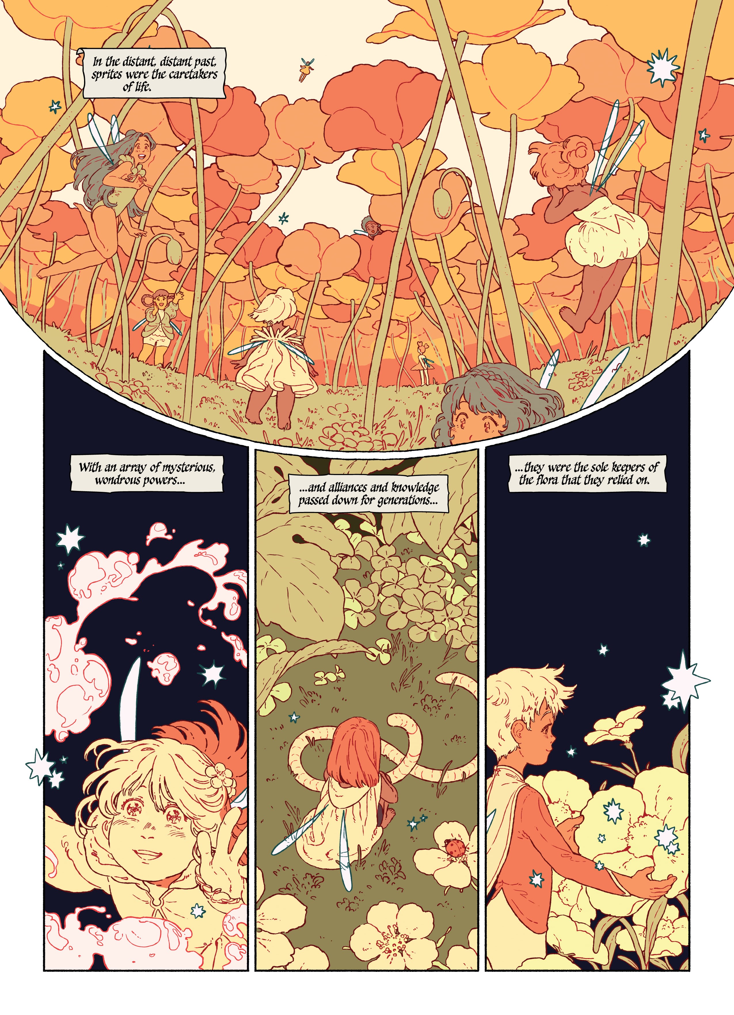 Read online Sprite and the Gardener comic -  Issue # TPB - 6