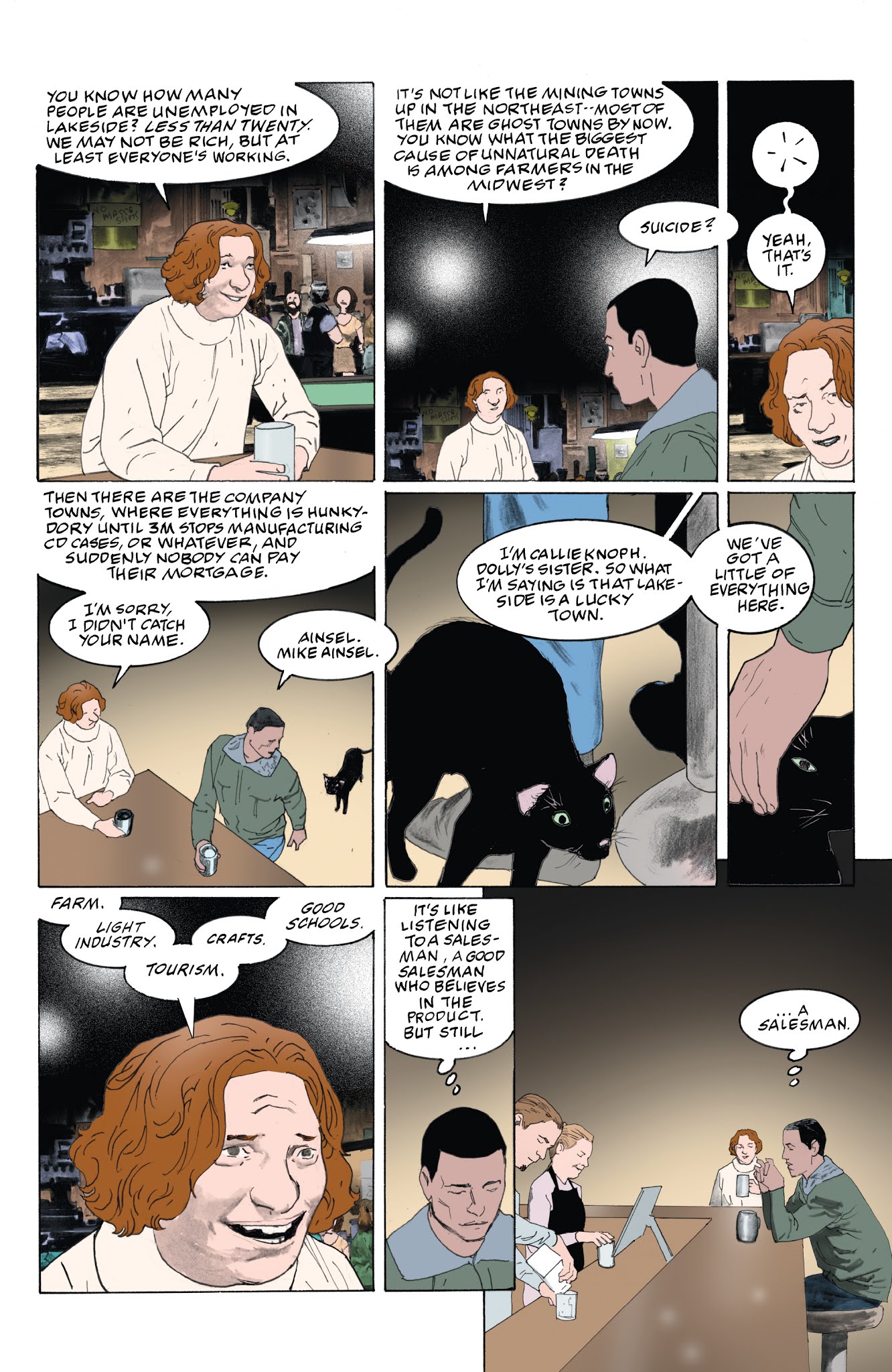 Read online American Gods: My Ainsel comic -  Issue #5 - 5
