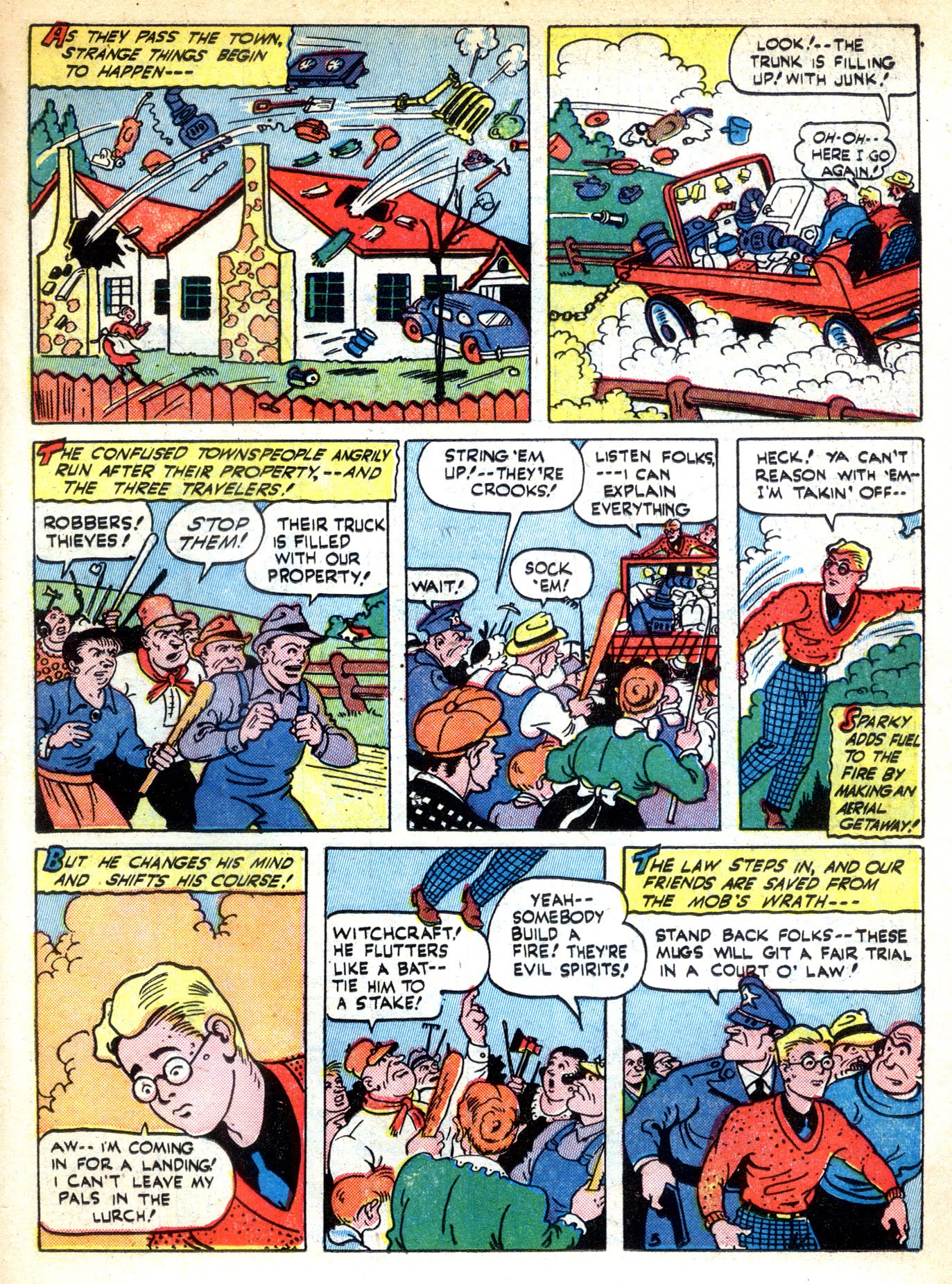 Read online Sparky Watts comic -  Issue #4 - 33