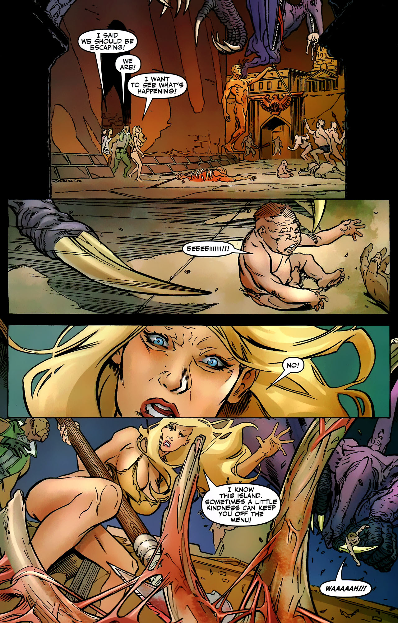 Read online Shanna the She-Devil: Survival of the Fittest comic -  Issue #3 - 11