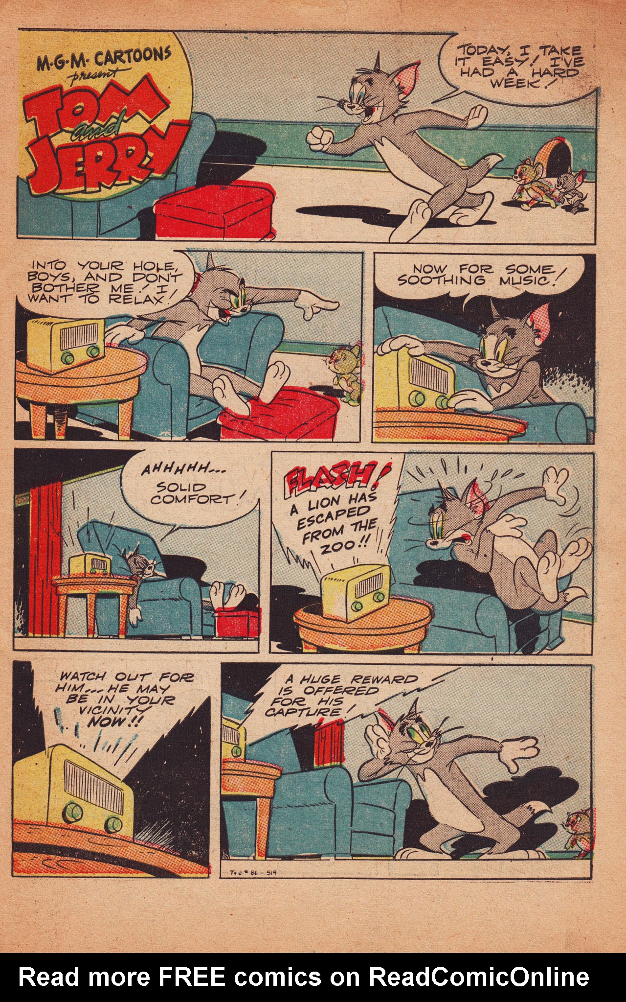 Read online Tom & Jerry Comics comic -  Issue #86 - 3