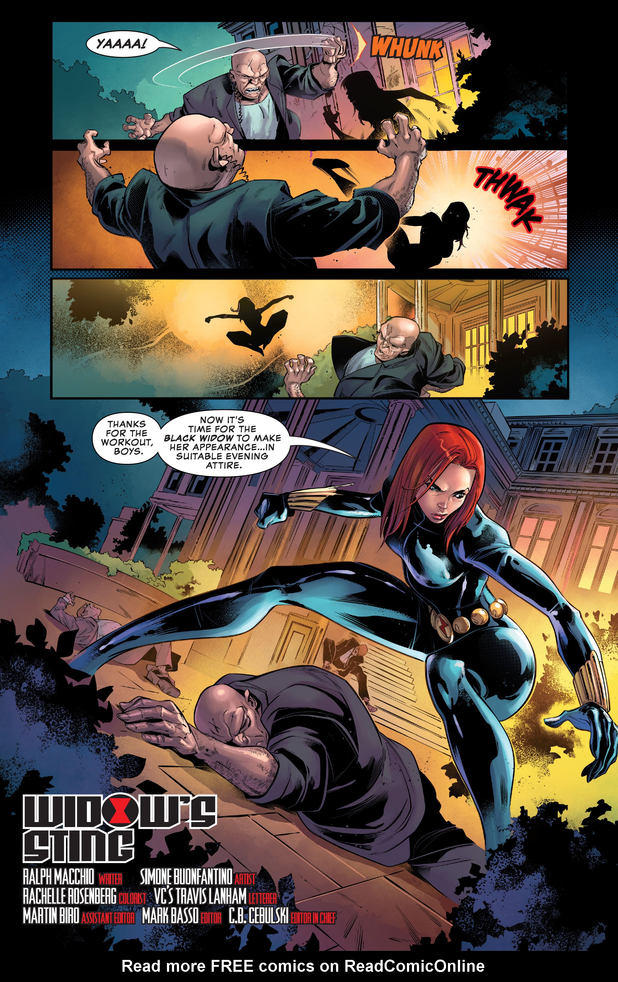 Read online Black Widow: Widow's Sting comic -  Issue #1 - 4