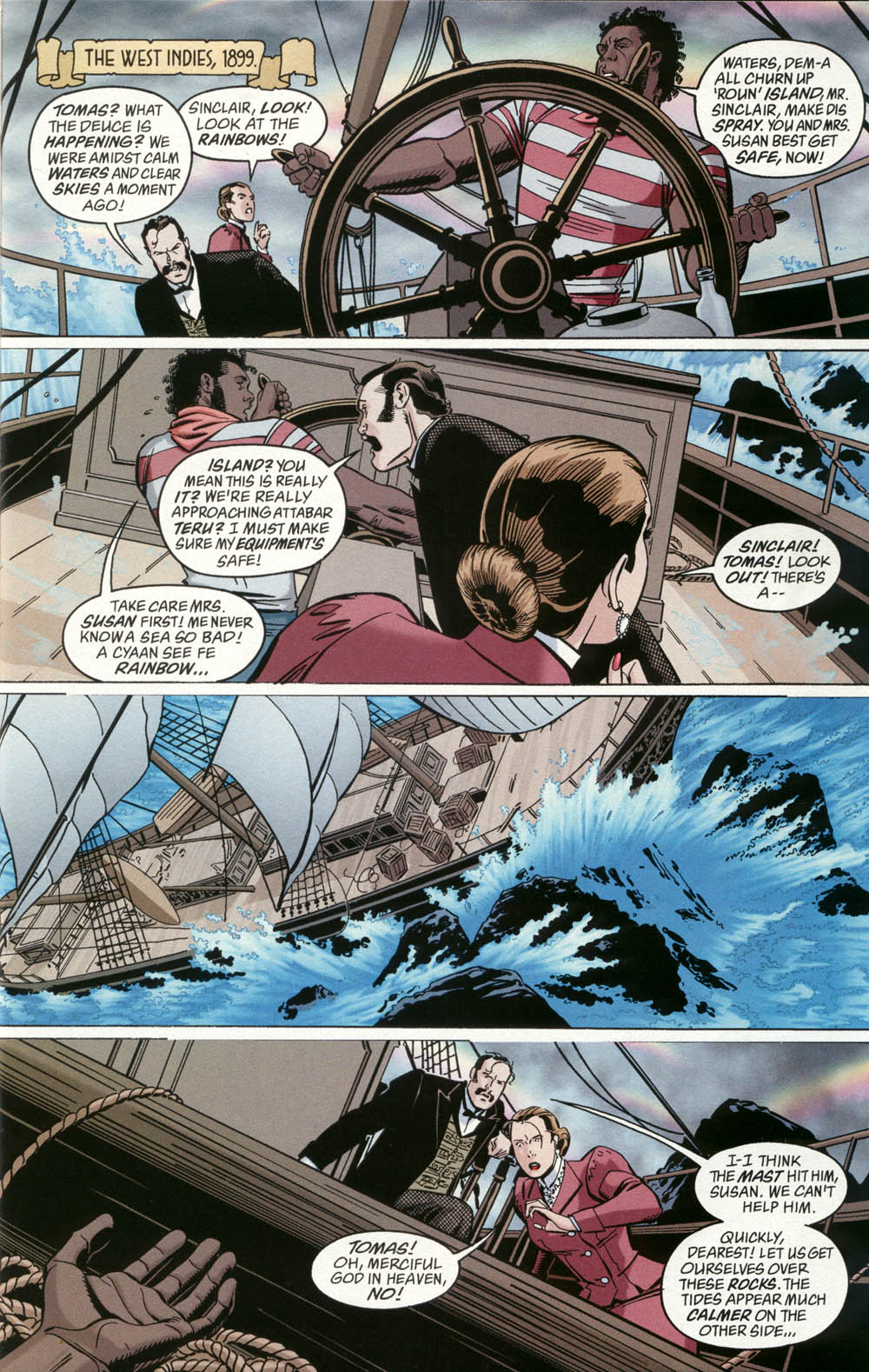 Read online Tom Strong comic -  Issue #1 - 4