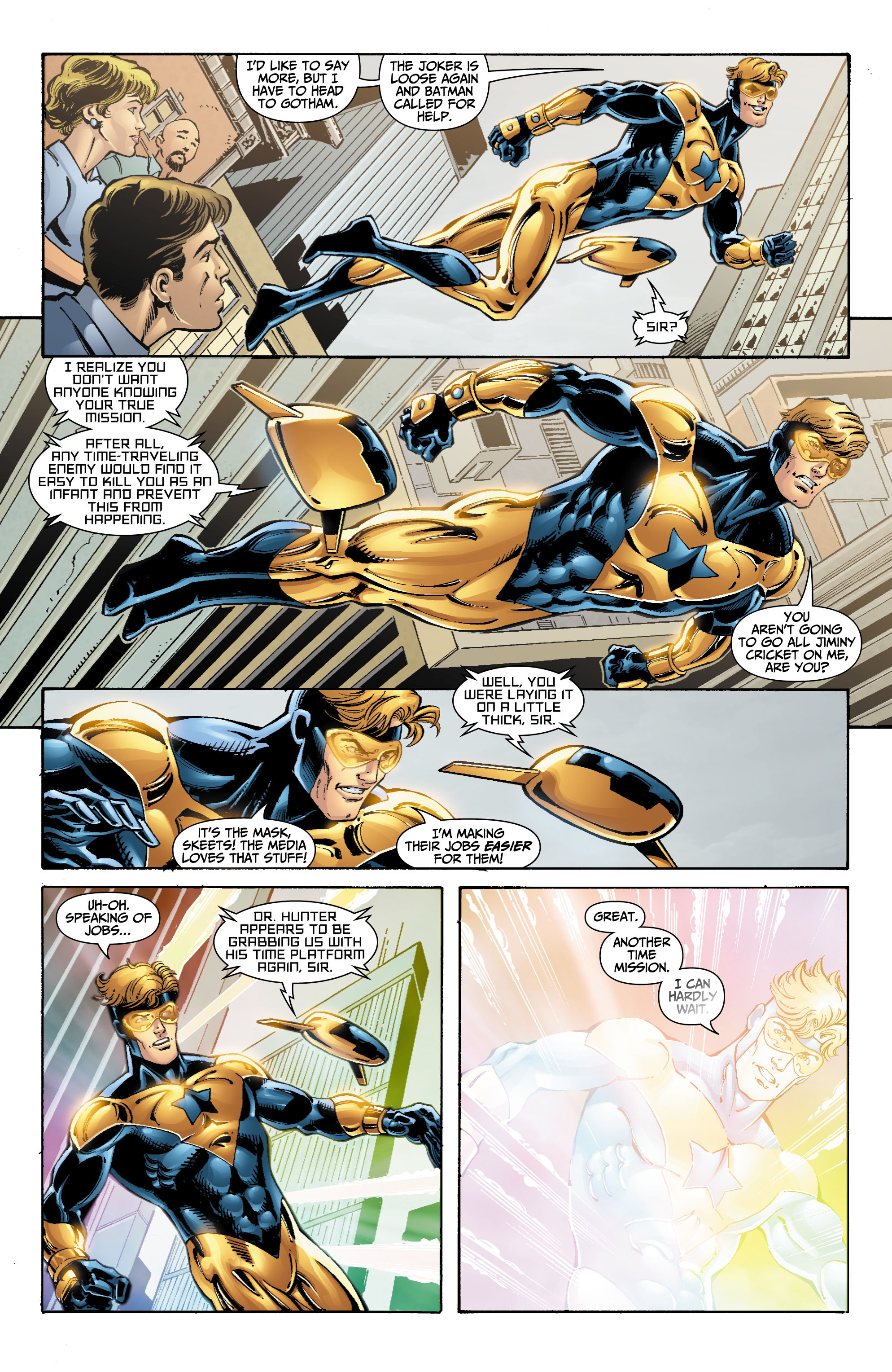 Read online Booster Gold (2007) comic -  Issue #28 - 10