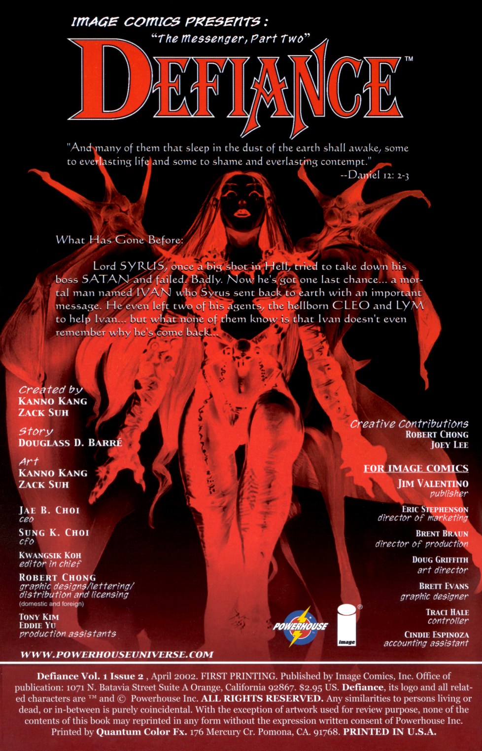 Read online Defiance comic -  Issue #2 - 2