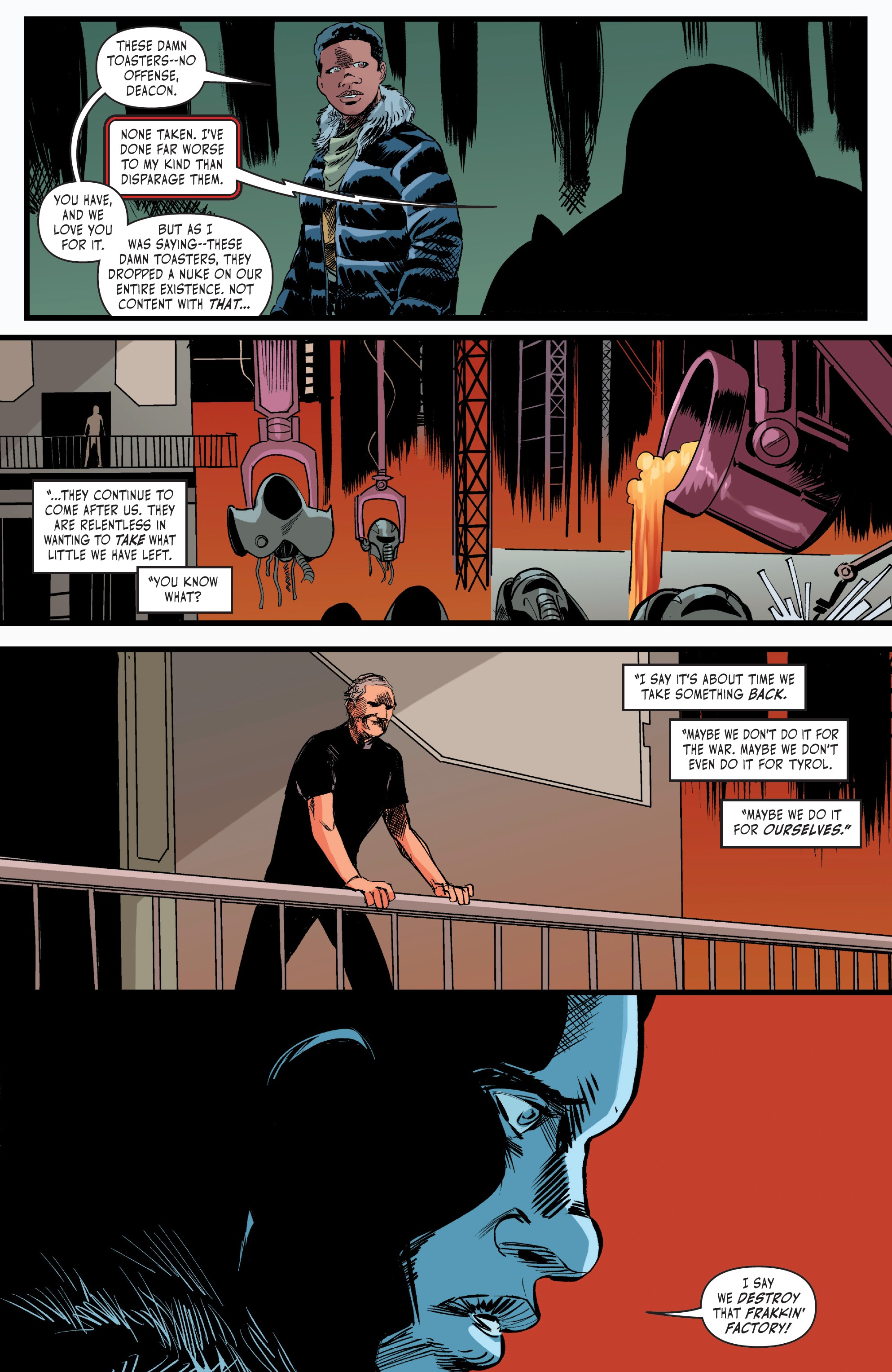 Read online Battlestar Galactica: Twilight Command comic -  Issue #2 - 22