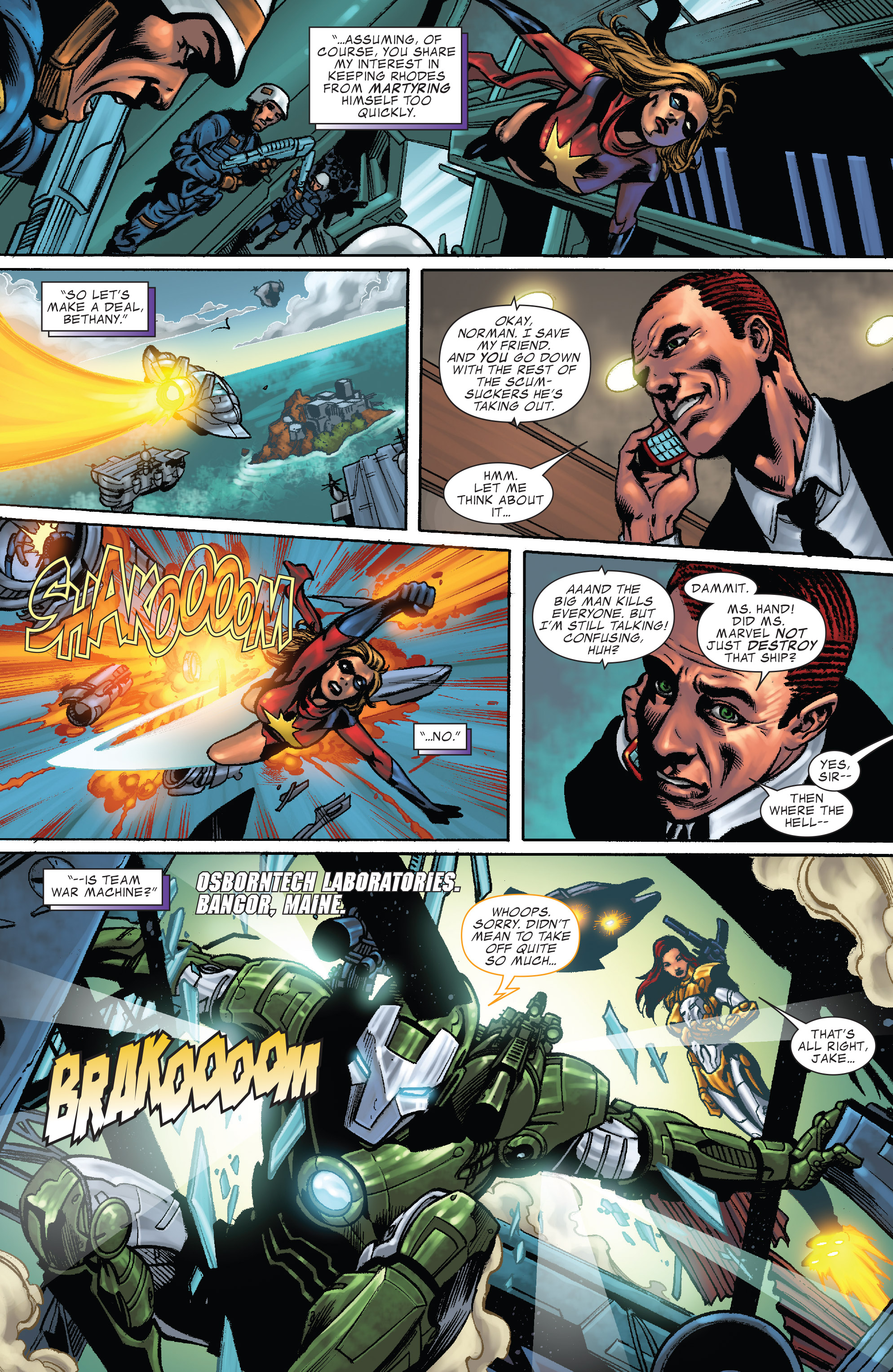 Read online War Machine (2009) comic -  Issue #11 - 23