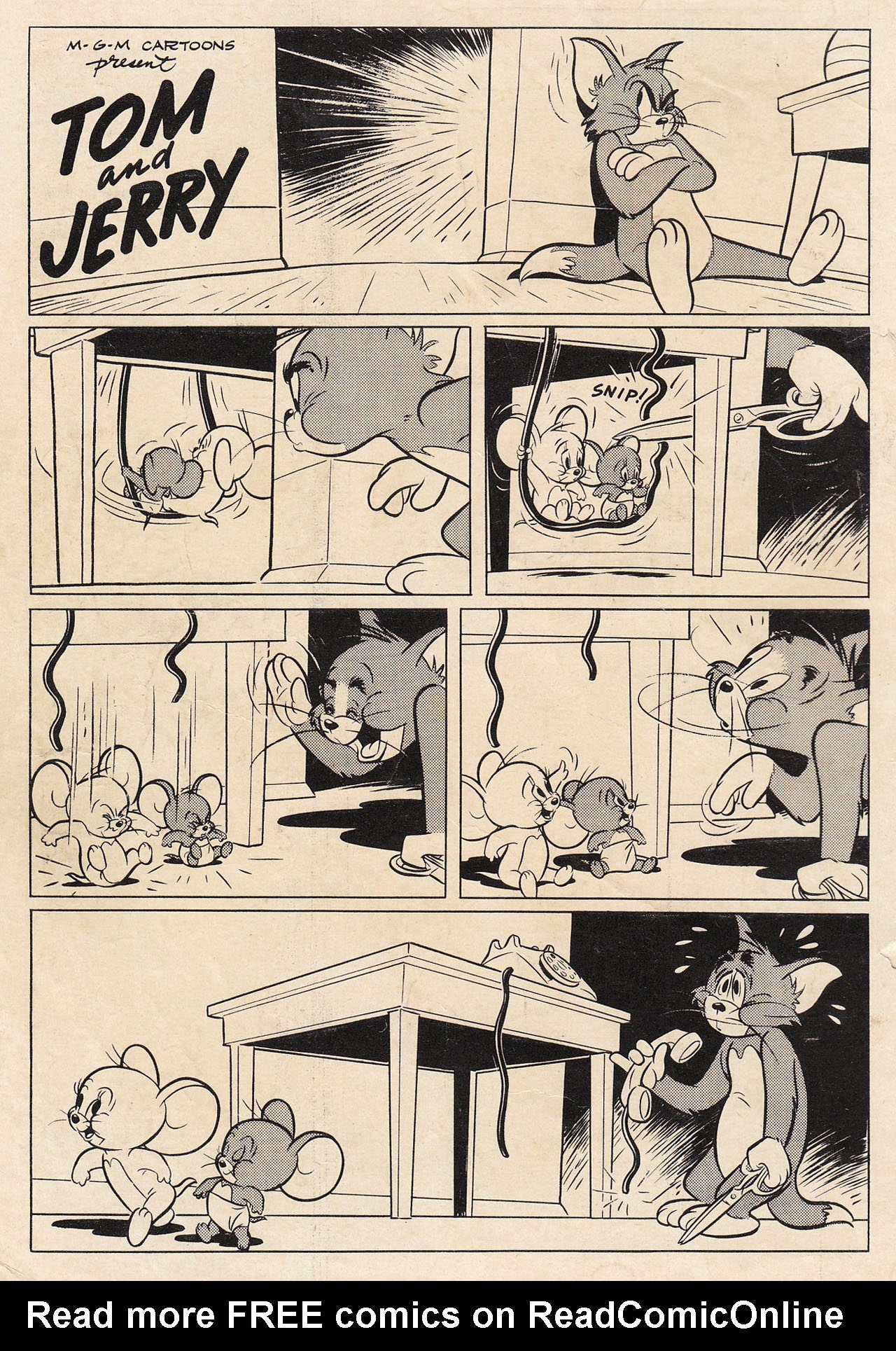 Read online Tom & Jerry Comics comic -  Issue #160 - 2