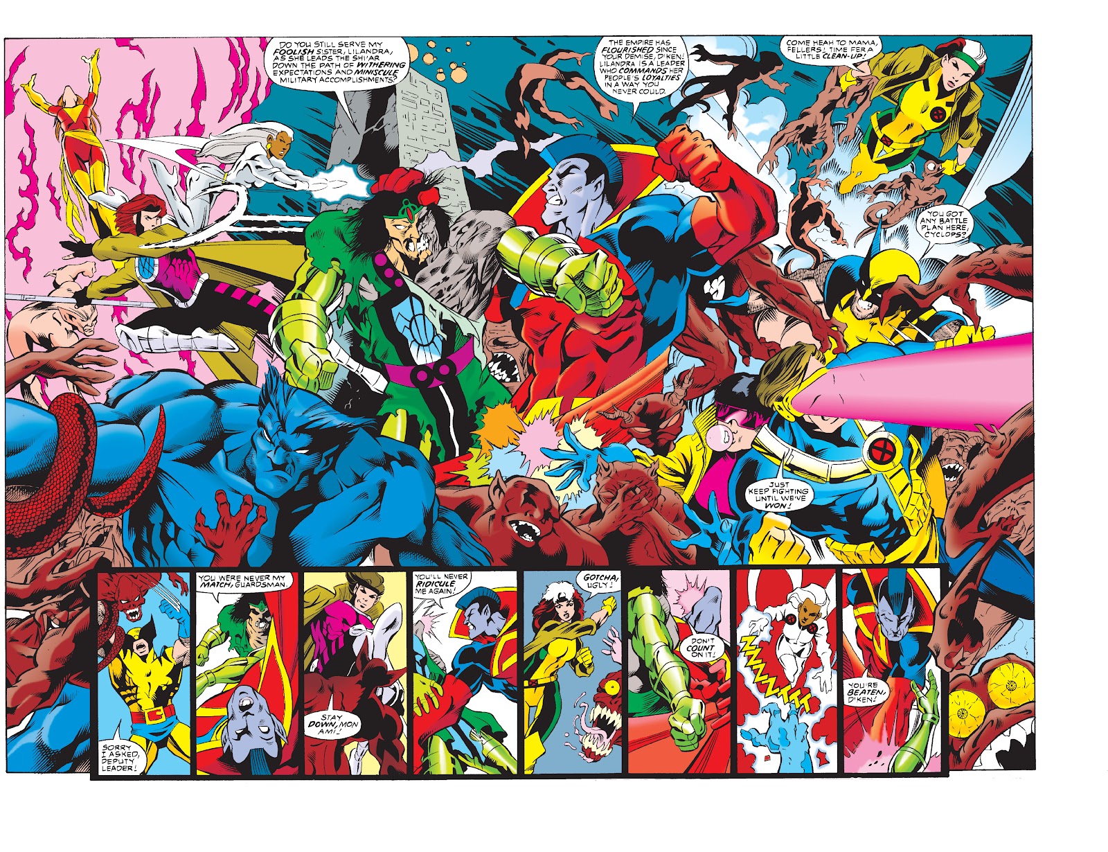 Read online Adventures of the X-Men: Clear and Present Dangers comic -  Issue # TPB - 133