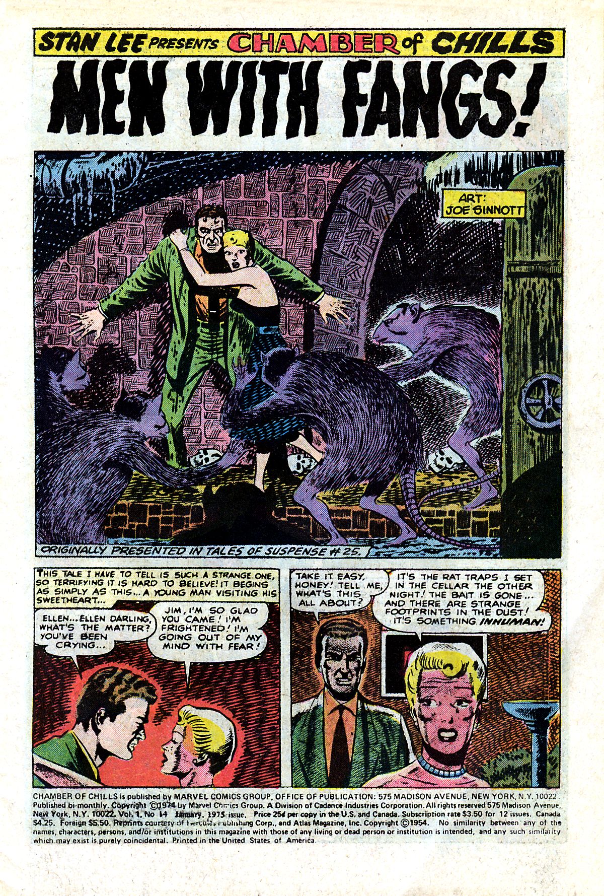 Read online Chamber of Chills (1972) comic -  Issue #14 - 3