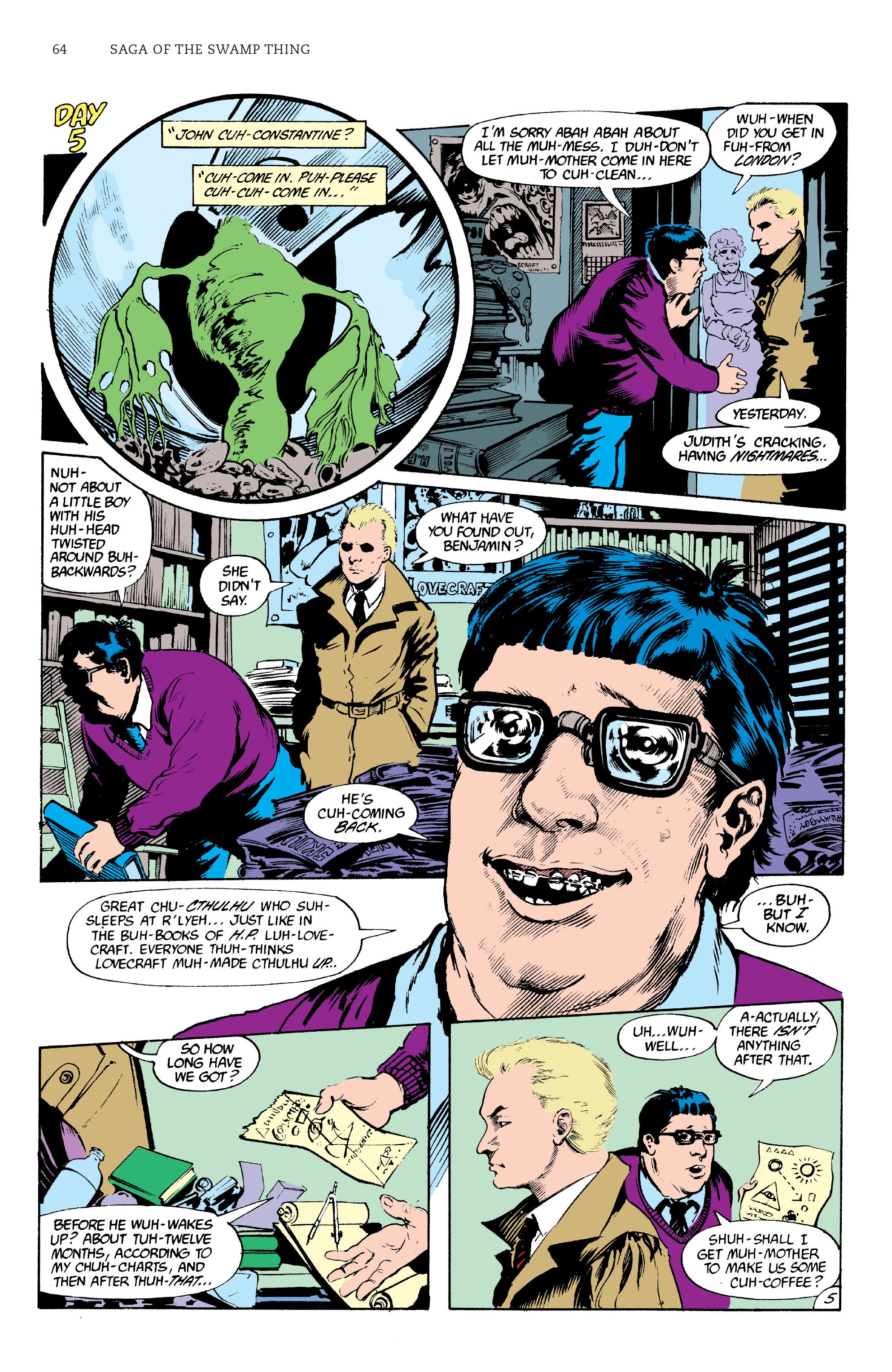 Read online Saga of the Swamp Thing comic -  Issue # TPB 3 (Part 1) - 64