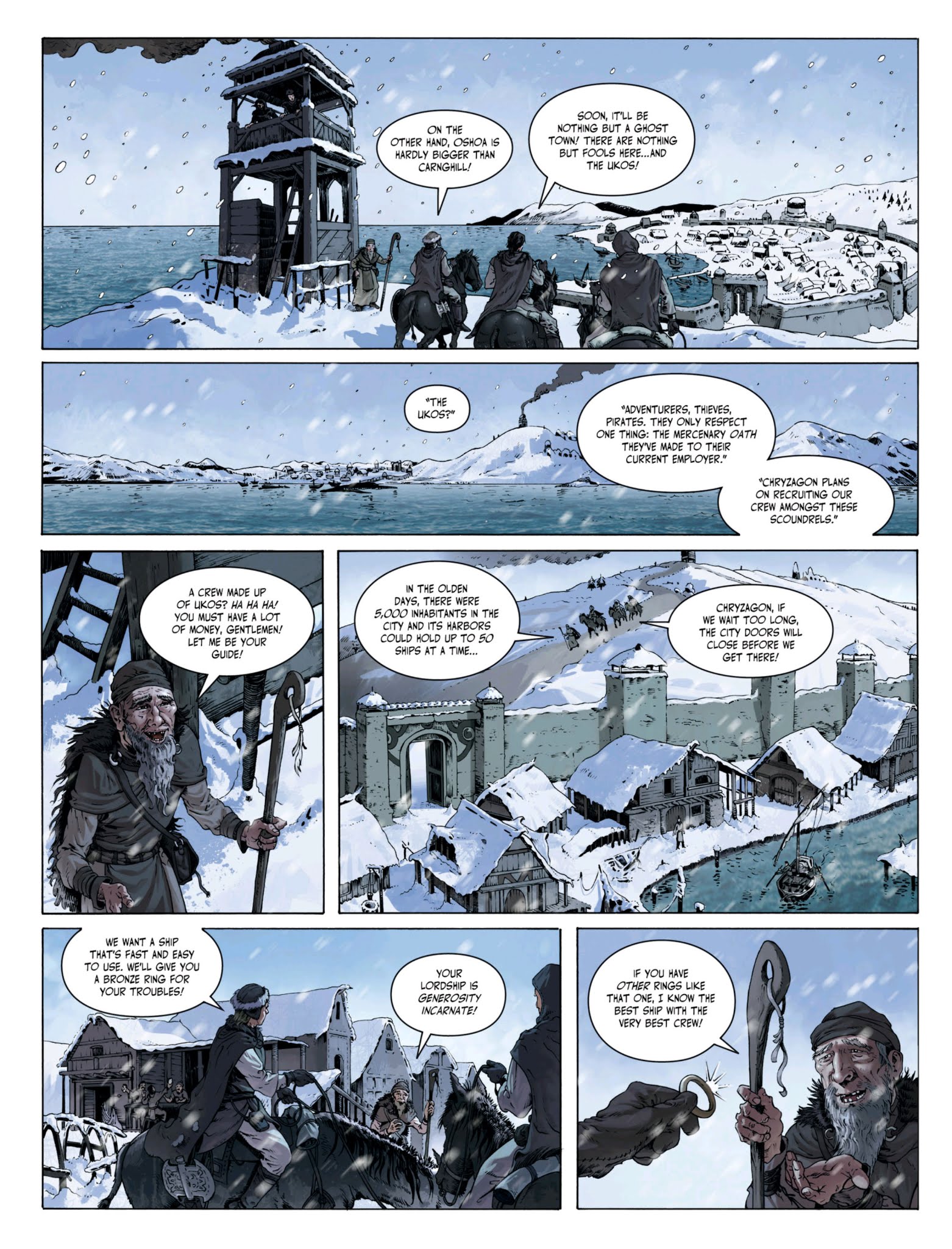 Read online Throne of Ice comic -  Issue #4 - 20