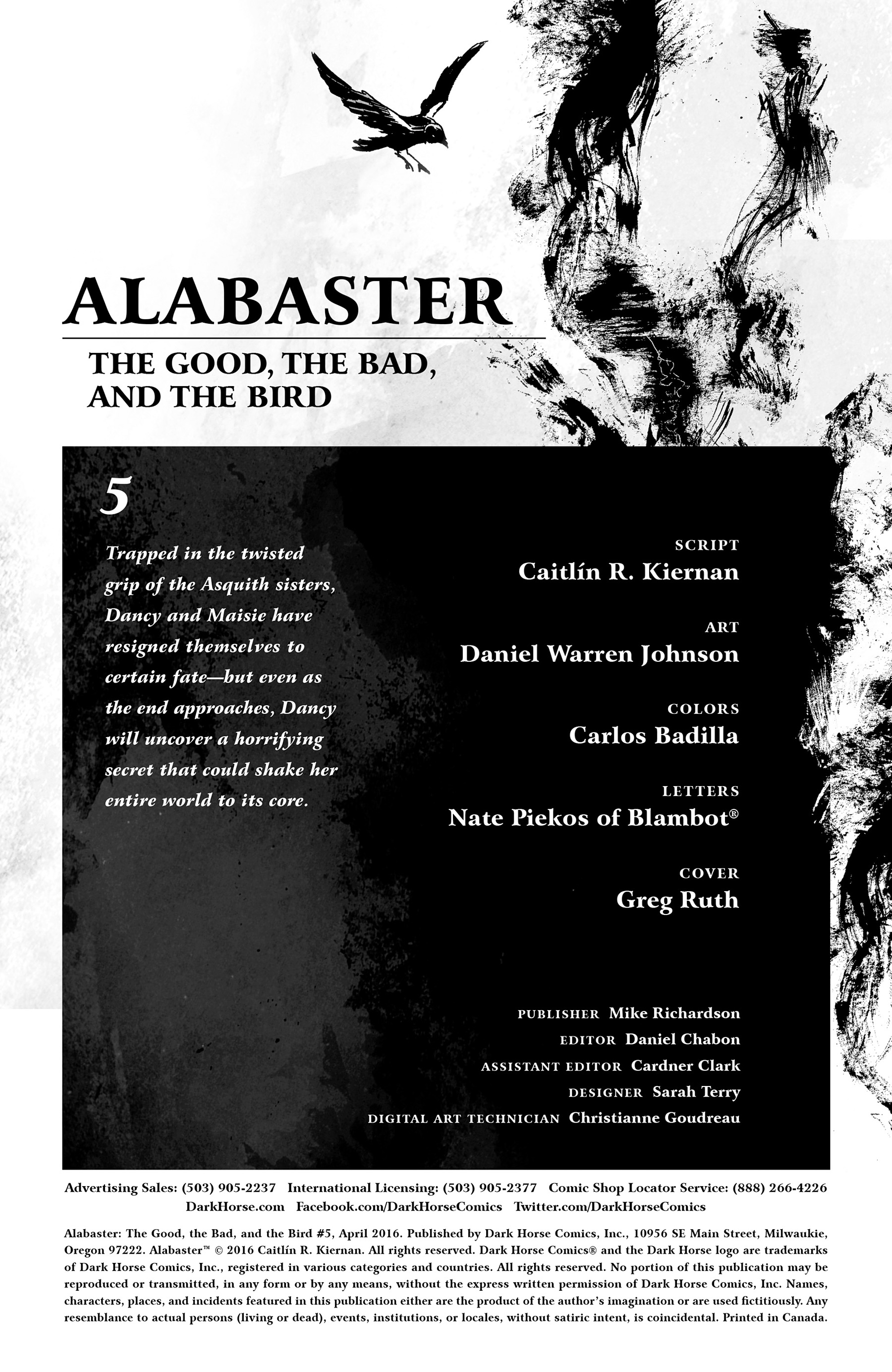 Read online Alabaster: The Good, the Bad and the Bird comic -  Issue #5 - 2