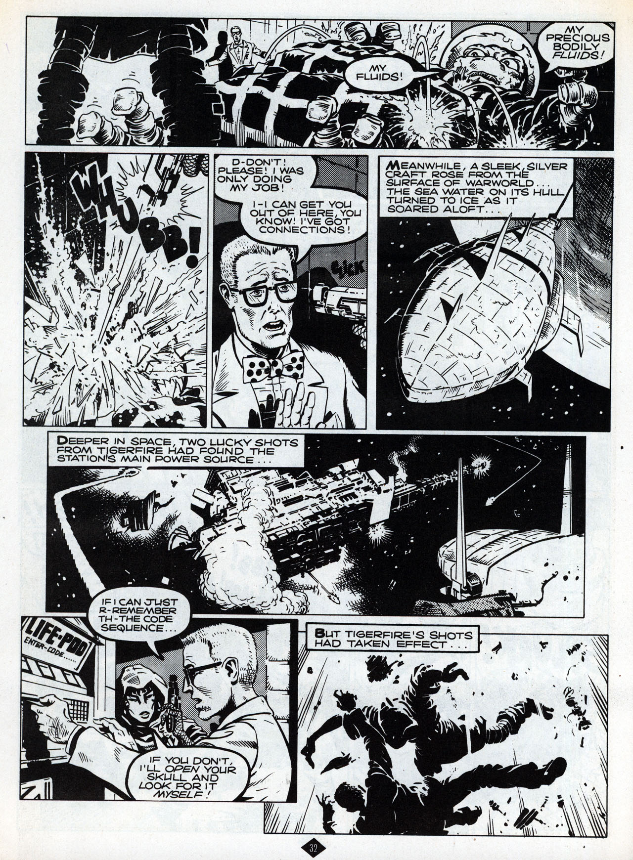 Read online Captain Britain (1985) comic -  Issue #4 - 32
