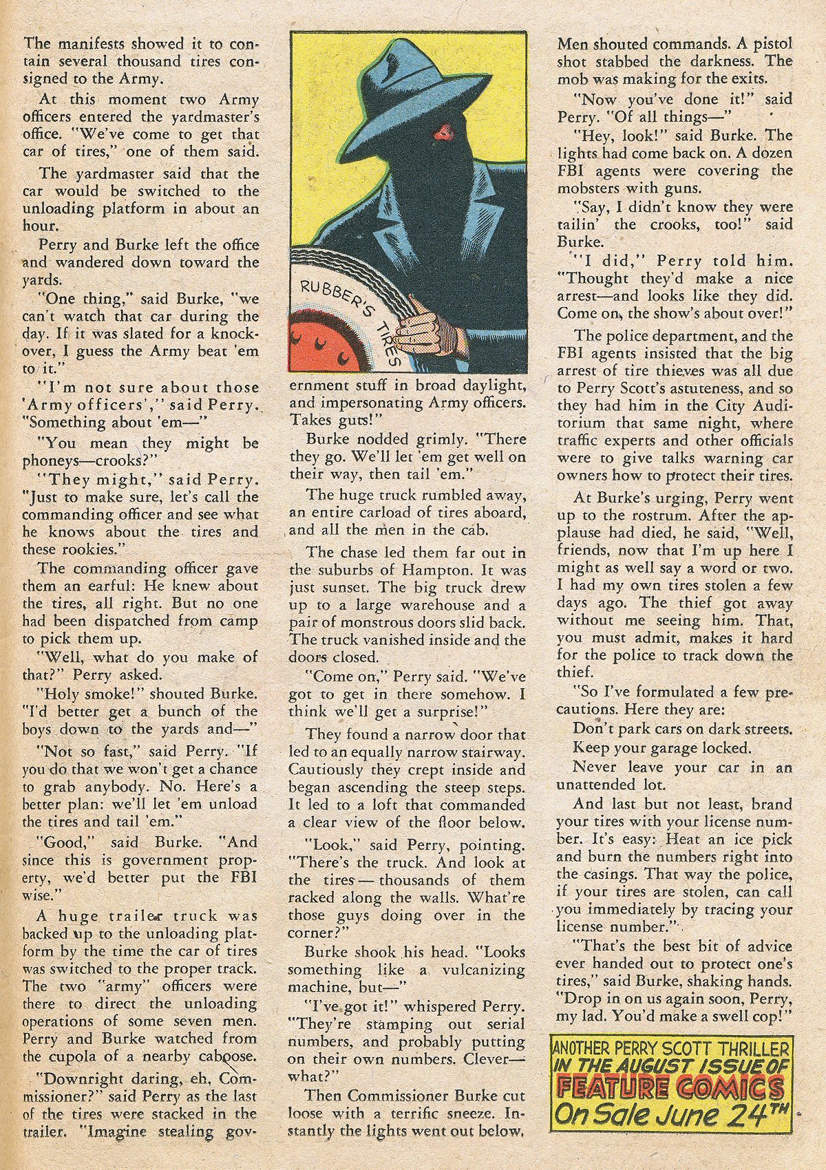 Read online Feature Comics comic -  Issue #58 - 56