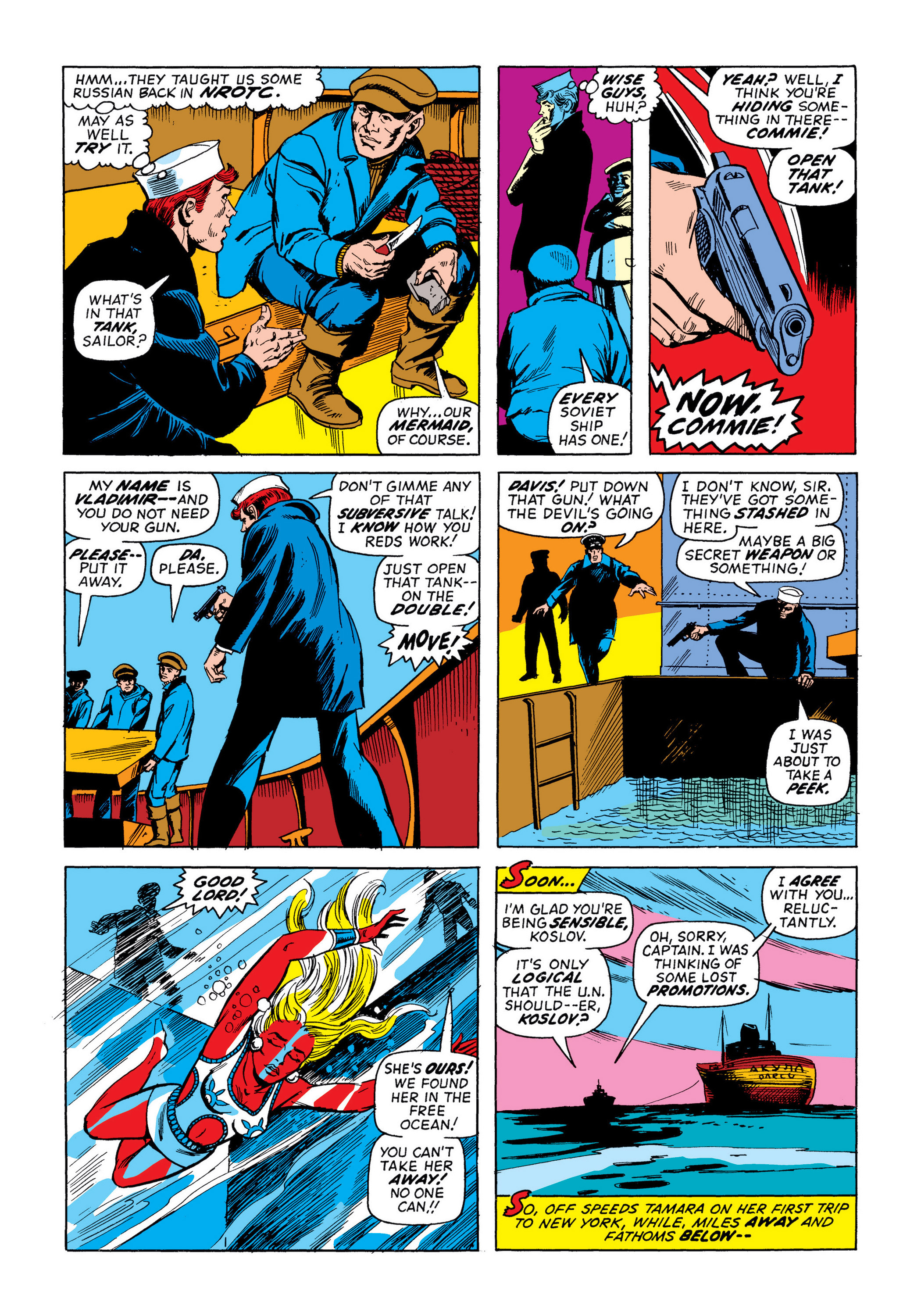 Read online Marvel Masterworks: The Sub-Mariner comic -  Issue # TPB 7 (Part 2) - 93