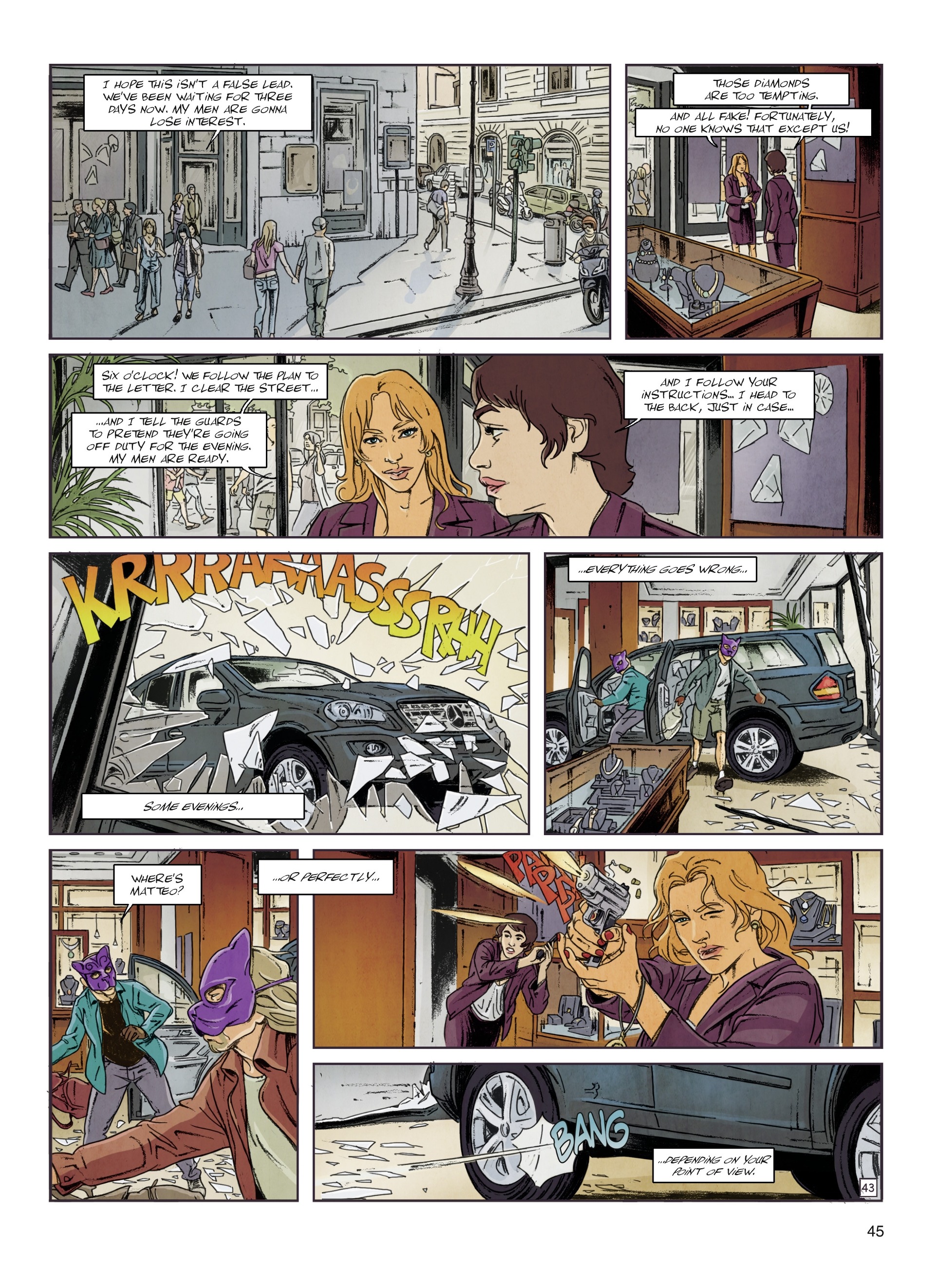 Read online Interpol comic -  Issue #3 - 45