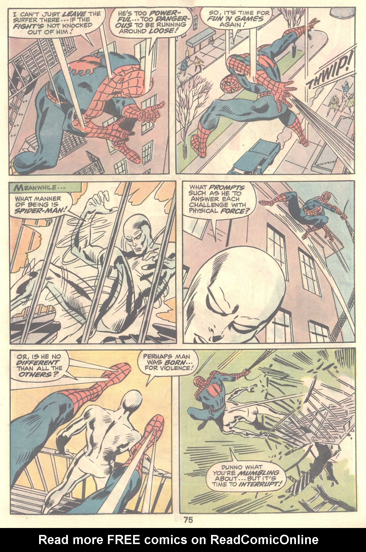 Read online Marvel Treasury Edition comic -  Issue #9 - 75