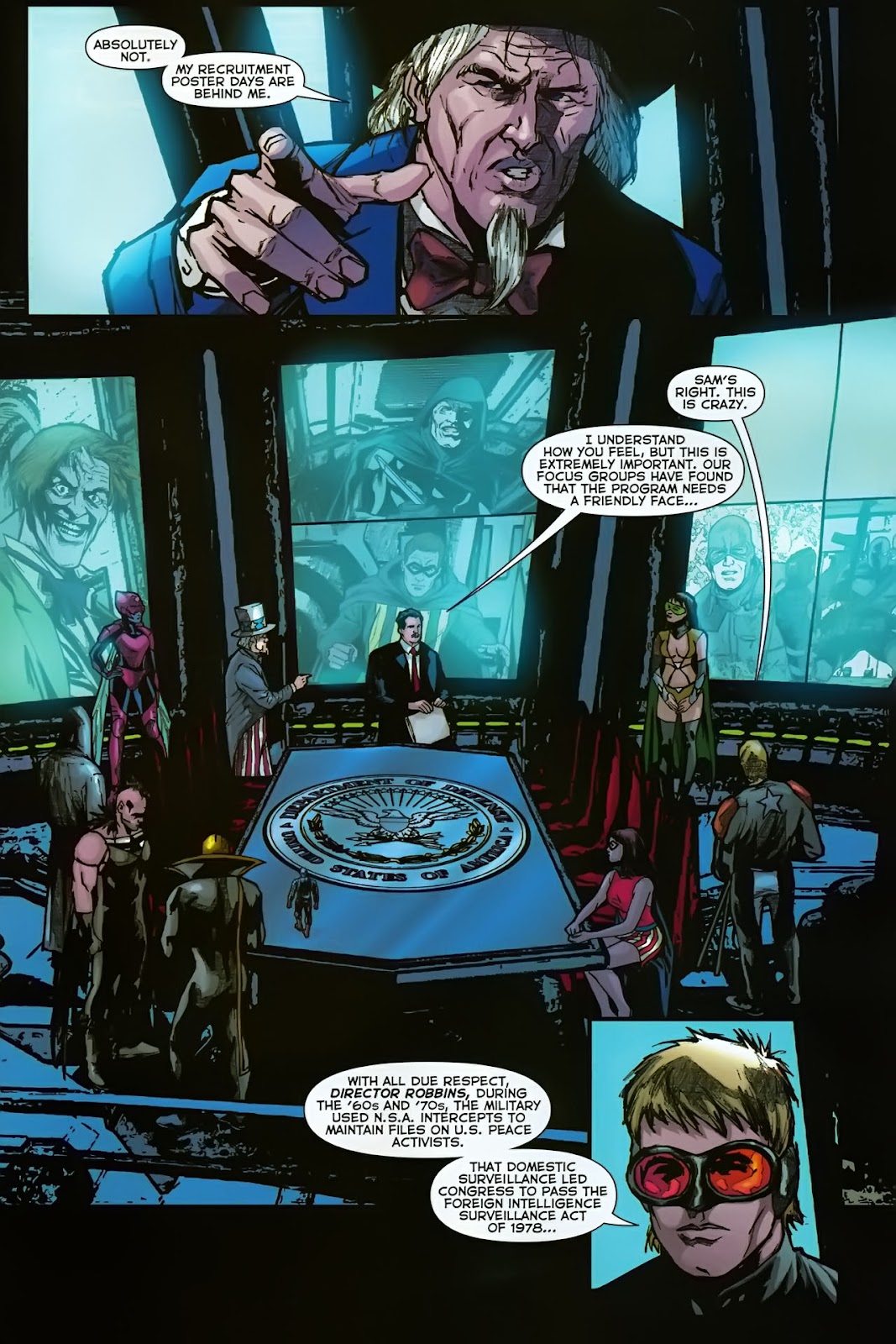 Uncle Sam and the Freedom Fighters (2007) issue 1 - Page 16
