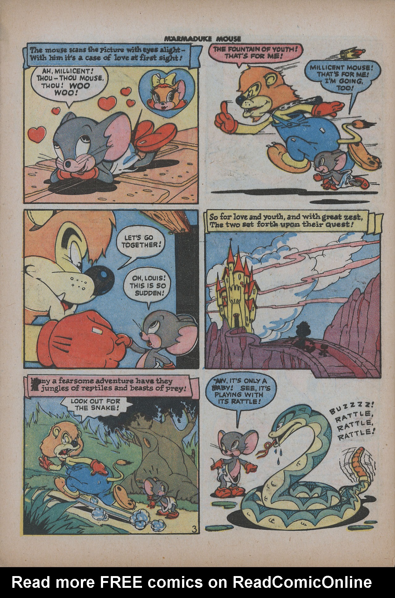 Read online Marmaduke Mouse comic -  Issue #1 - 47