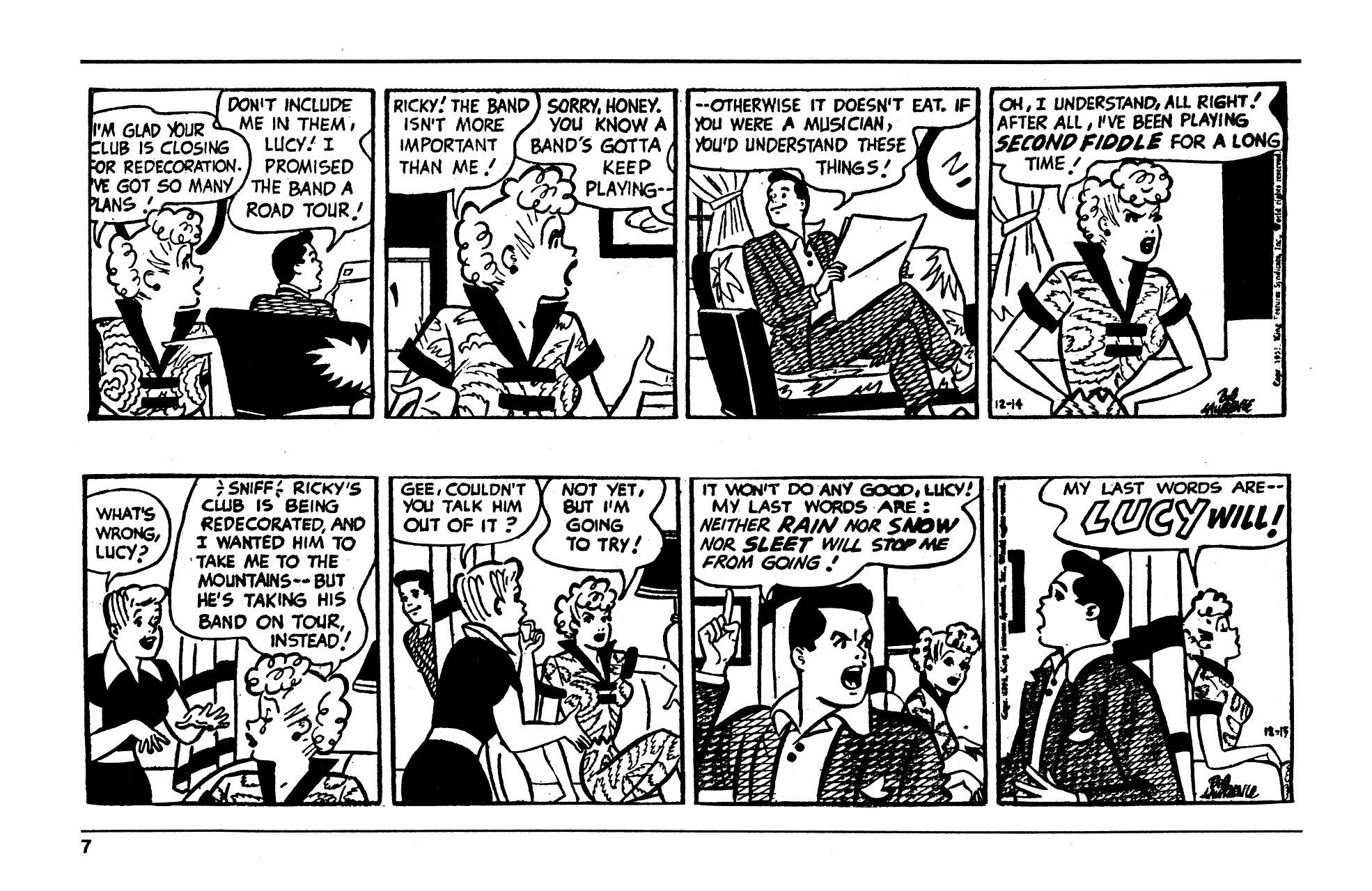 Read online I Love Lucy comic -  Issue #6 - 9