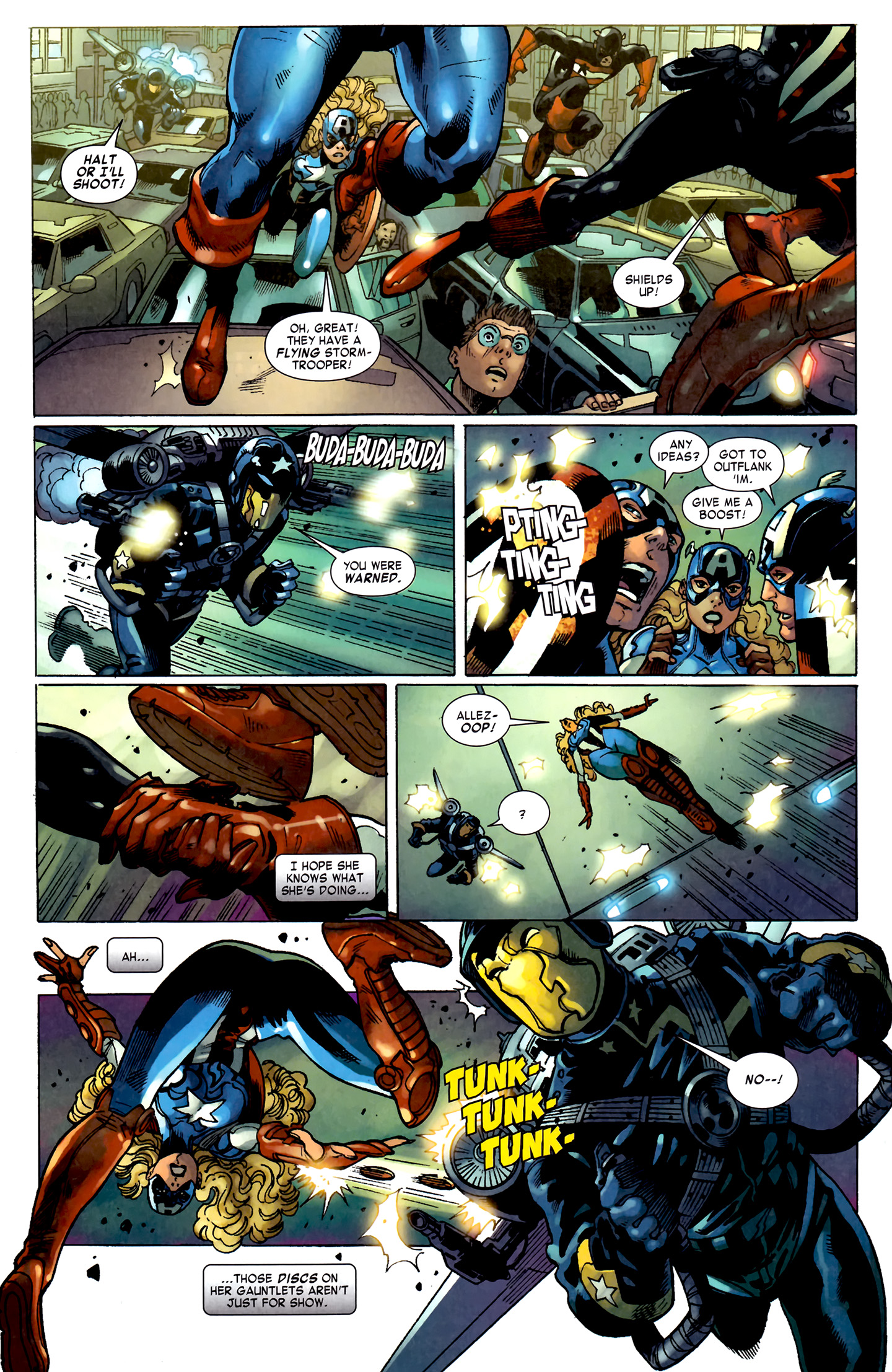 Read online Captain America Corps comic -  Issue #1 - 20