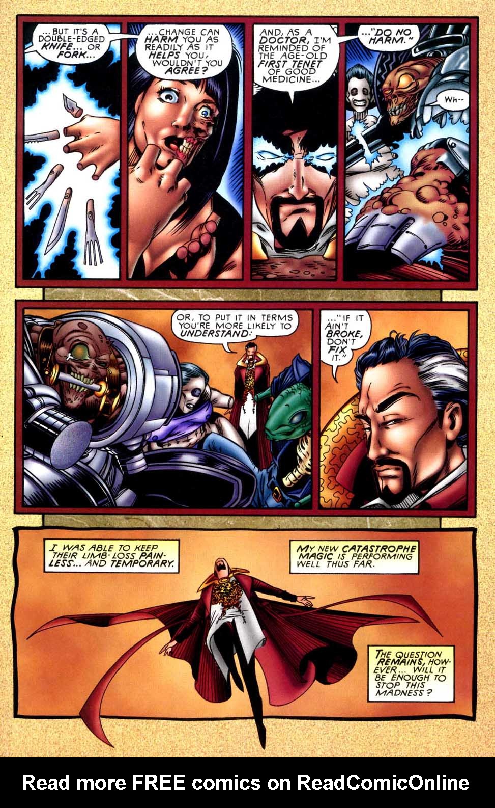 Read online Doctor Strange: Sorcerer Supreme comic -  Issue #82 - 4