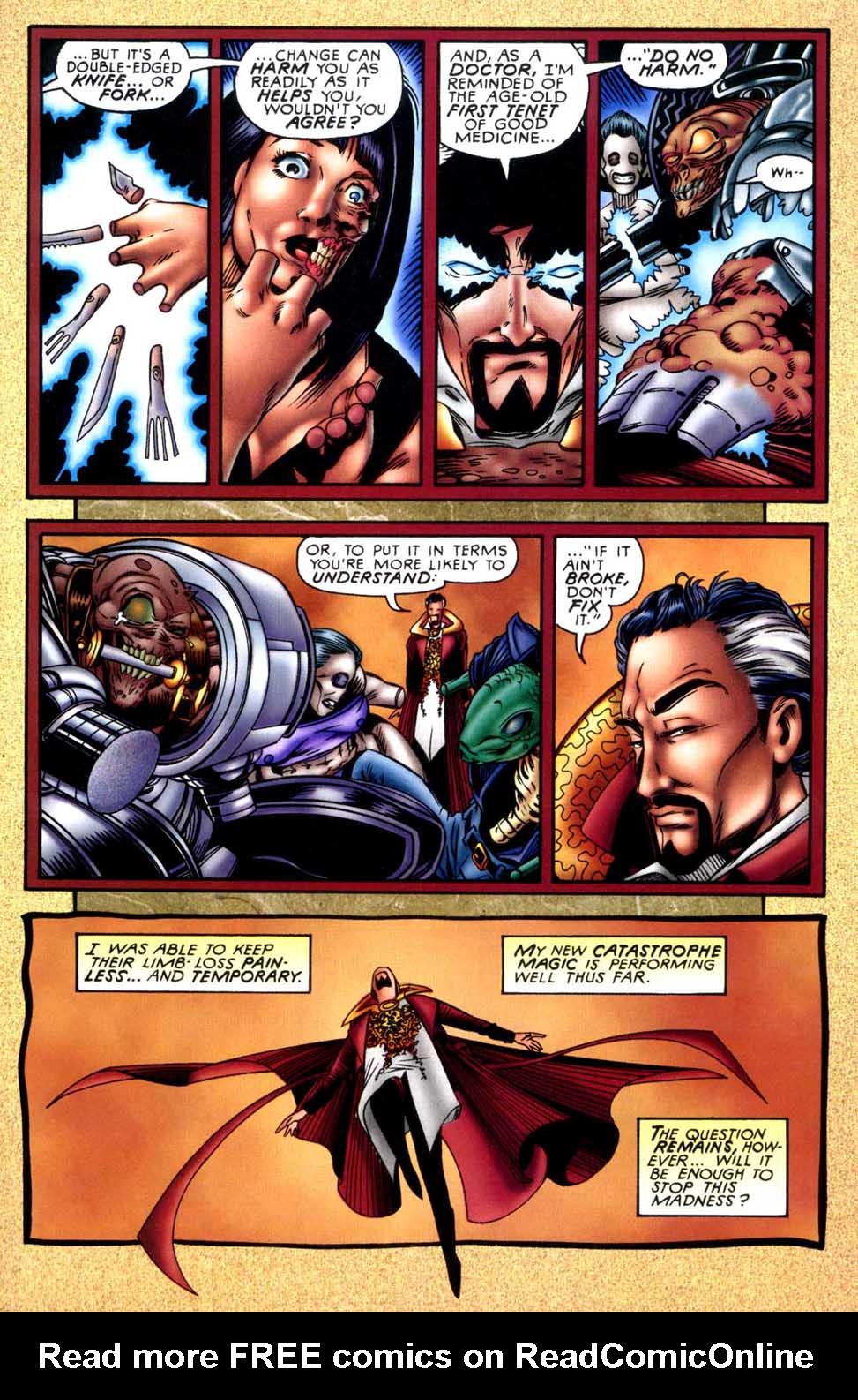 Read online Doctor Strange: Sorcerer Supreme comic -  Issue #82 - 4