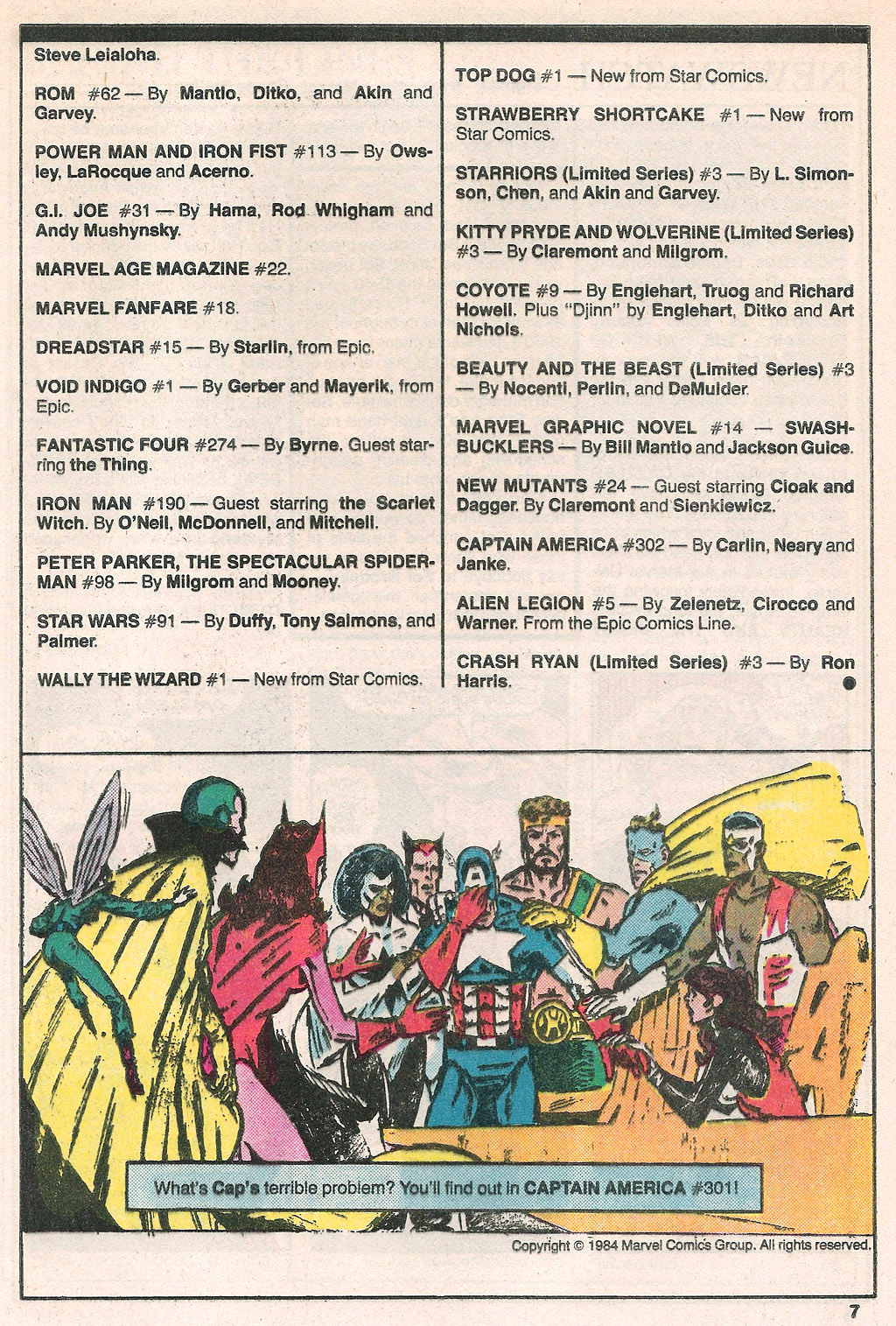 Read online Marvel Age comic -  Issue #20 - 9