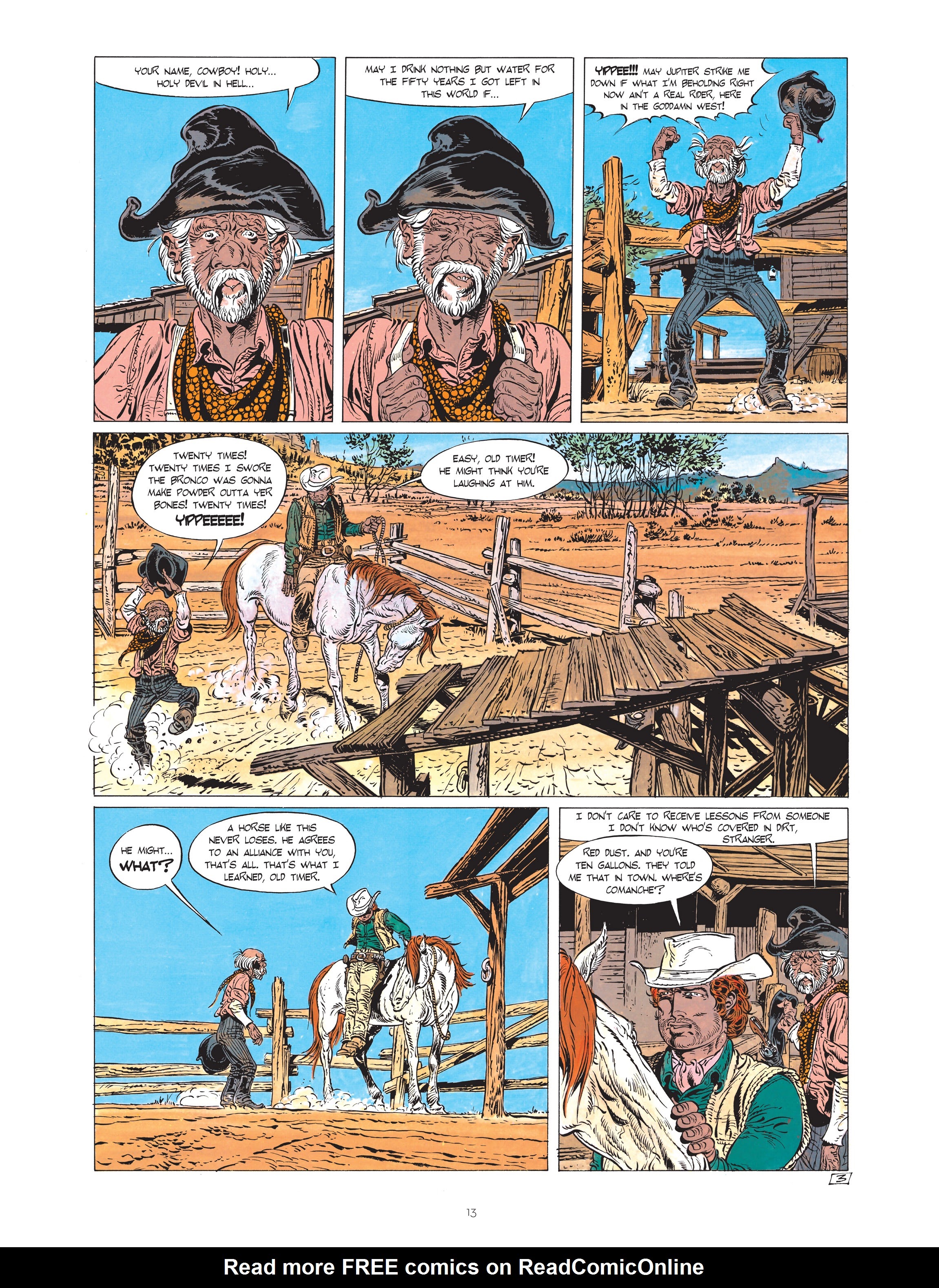 Read online Comanche comic -  Issue #1 - 14