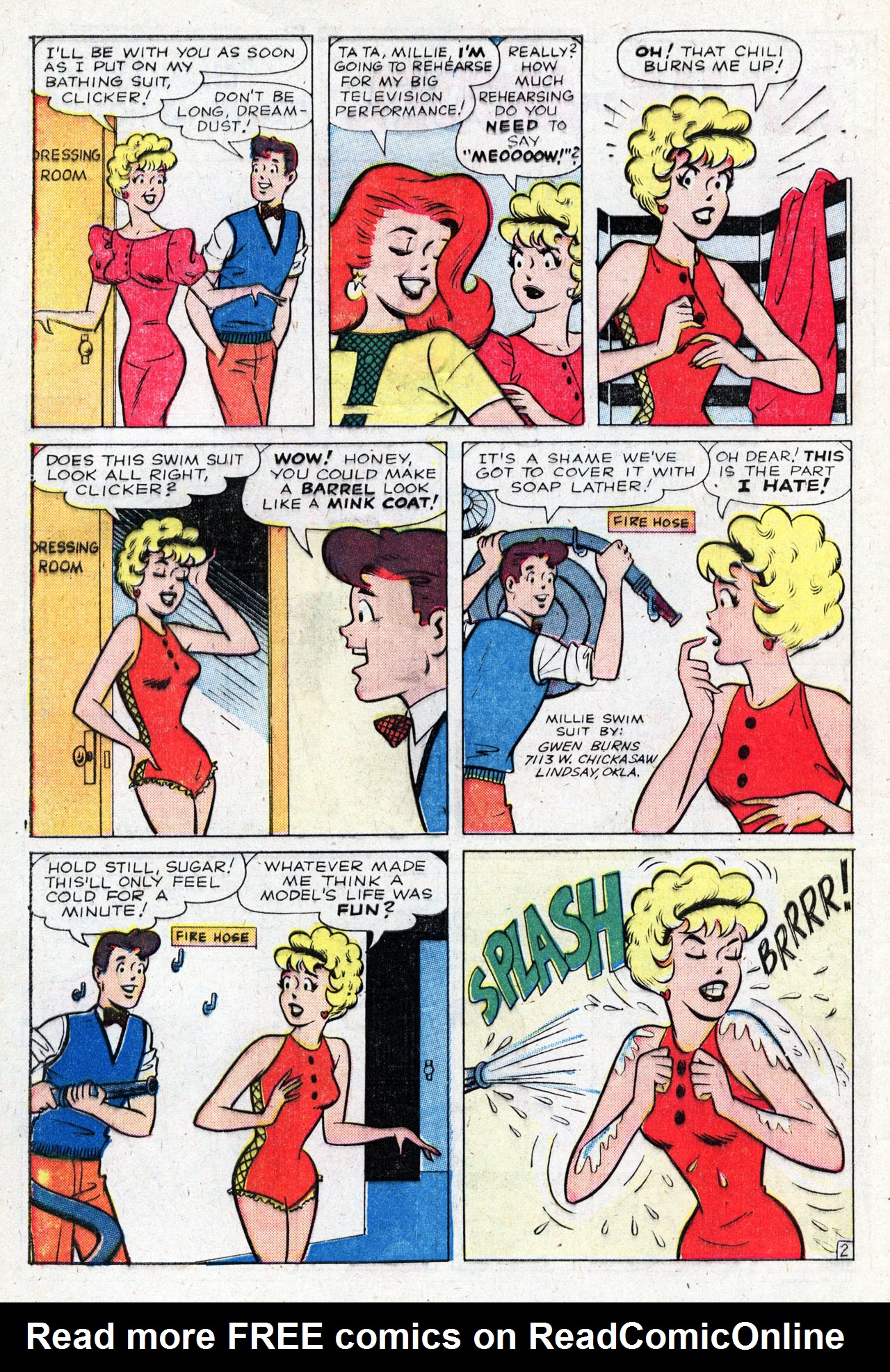 Read online Millie the Model comic -  Issue #101 - 4