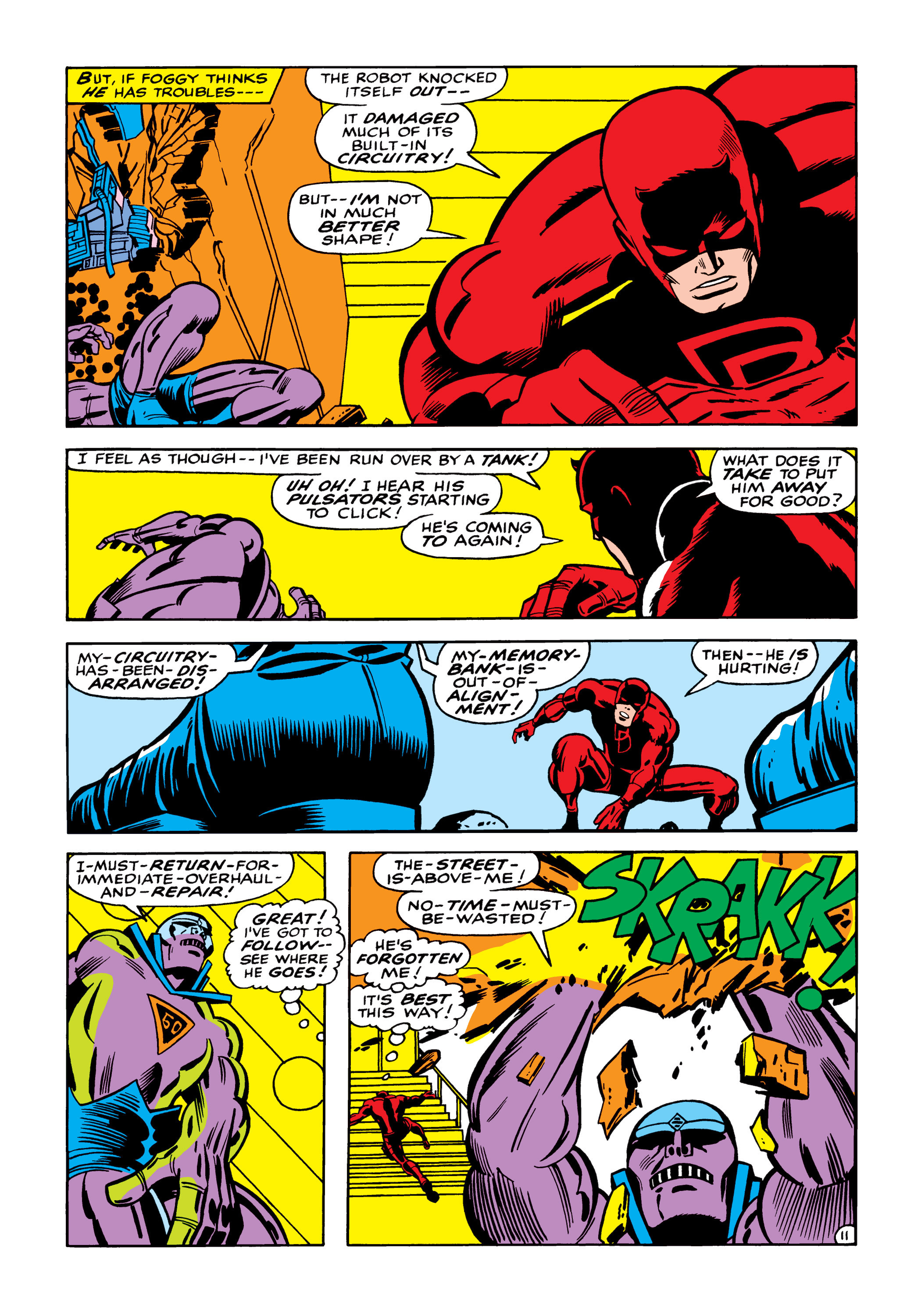 Read online Marvel Masterworks: Daredevil comic -  Issue # TPB 5 (Part 2) - 85