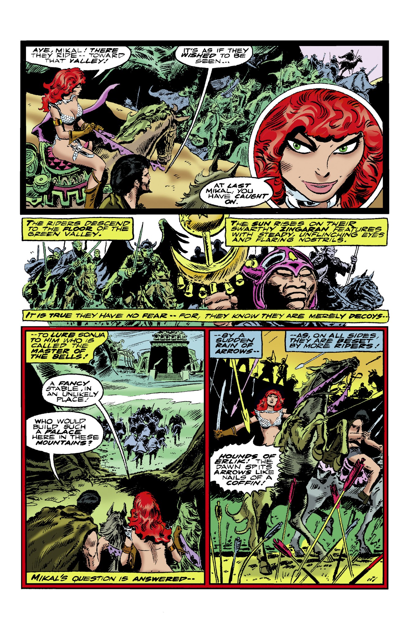Read online The Adventures of Red Sonja comic -  Issue # TPB 2 - 80