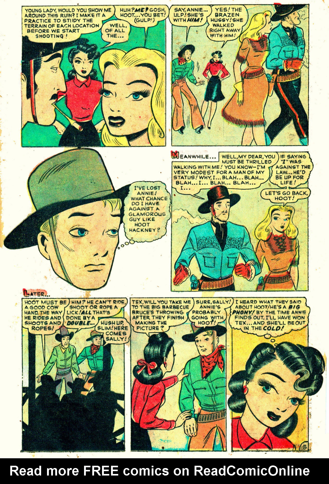 Read online Annie Oakley comic -  Issue #4 - 17