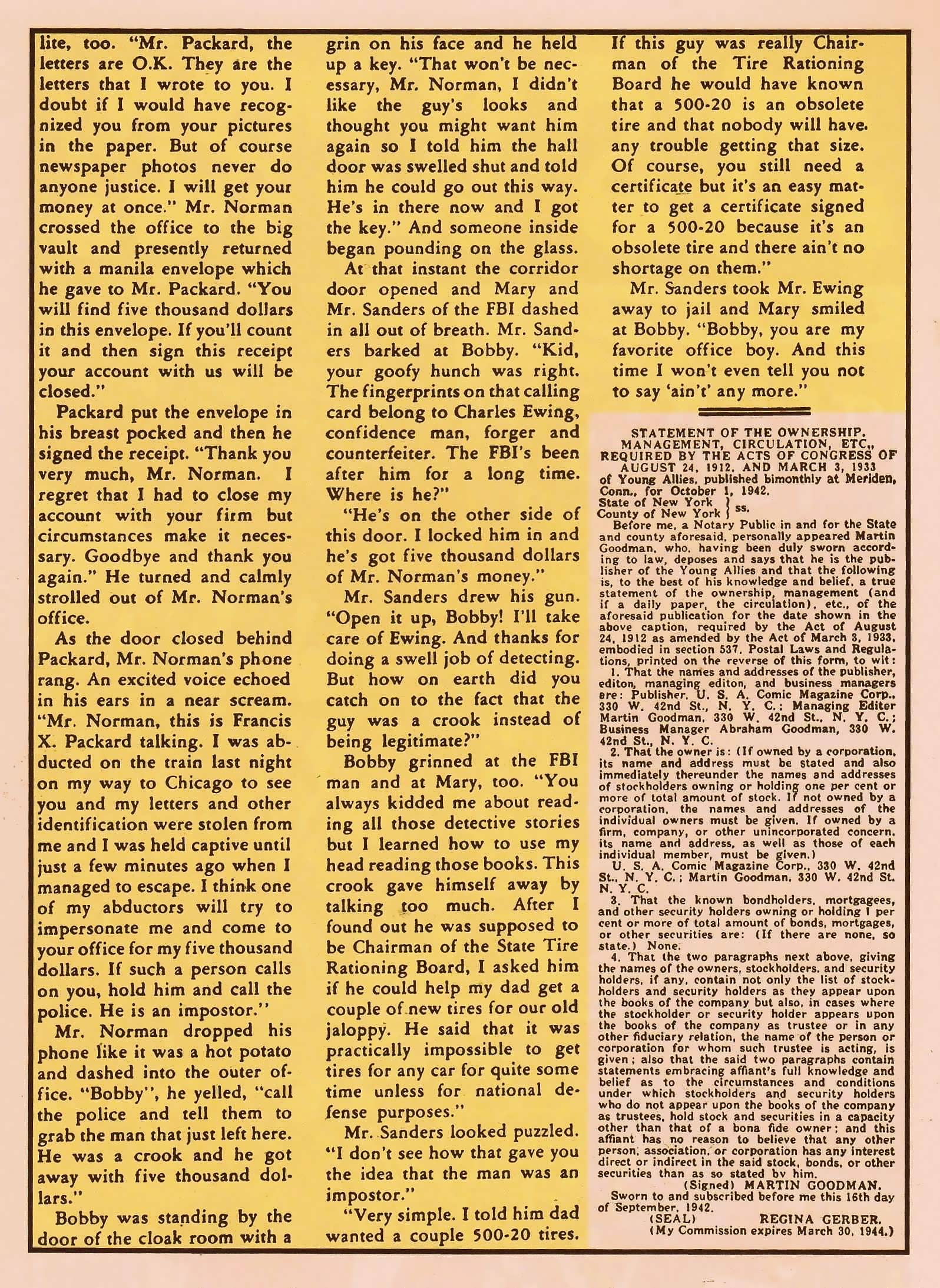 Read online Young Allies Comics comic -  Issue #6 - 33