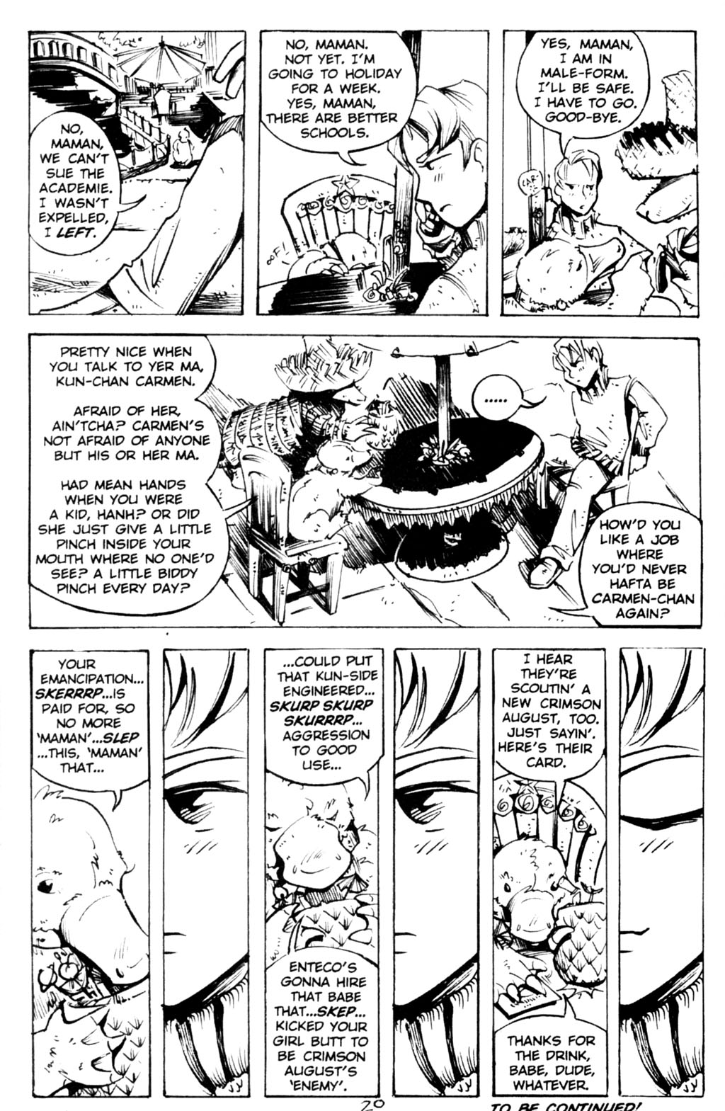 Read online Rumble Girls: Silky Warrior Tansie comic -  Issue #2 - 21