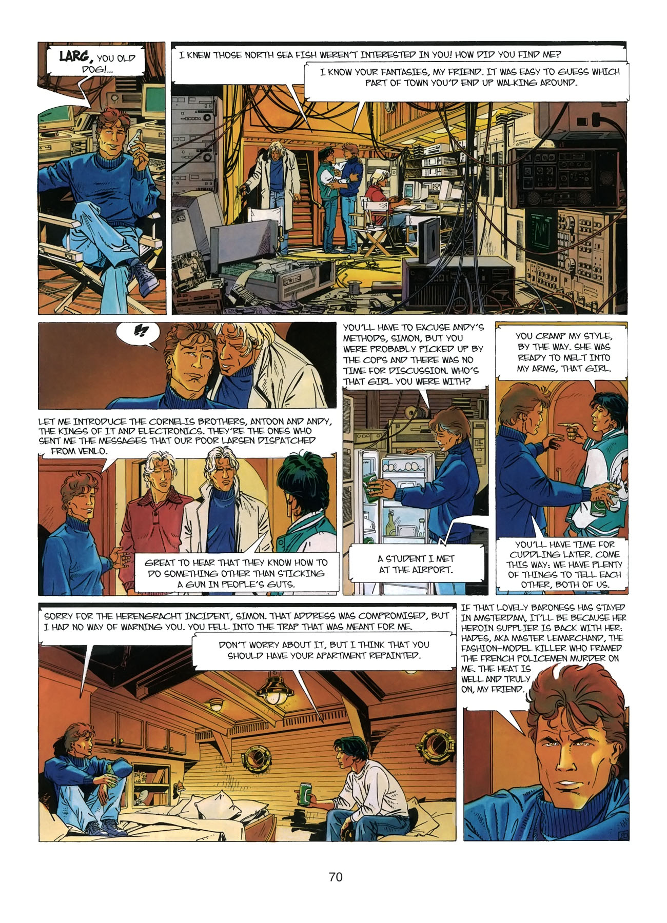 Read online Largo Winch comic -  Issue # TPB 3 - 71