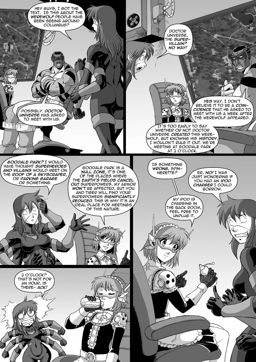 Read online Spinnerette comic -  Issue #4 - 9