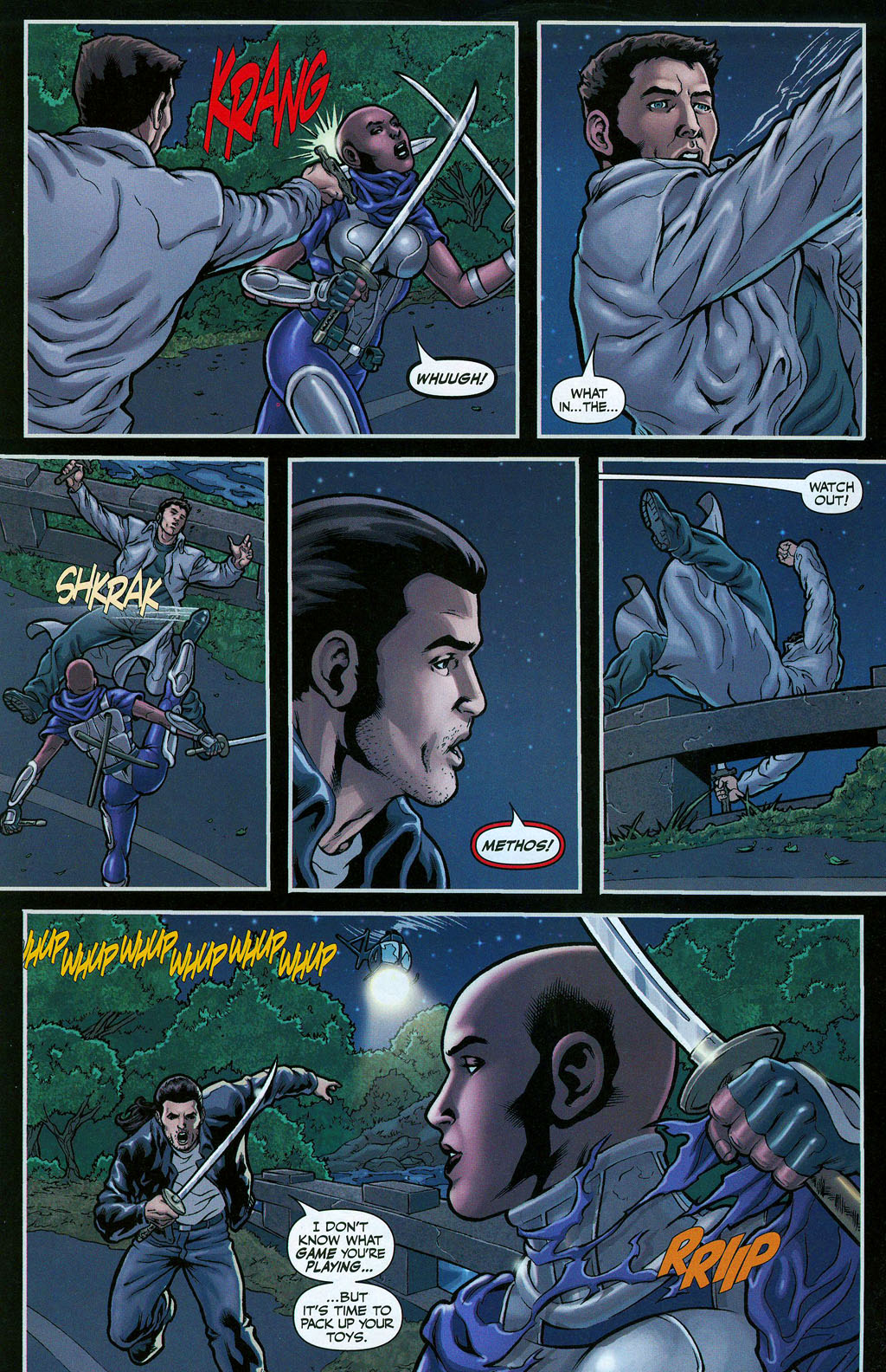 Read online Highlander comic -  Issue #10 - 12