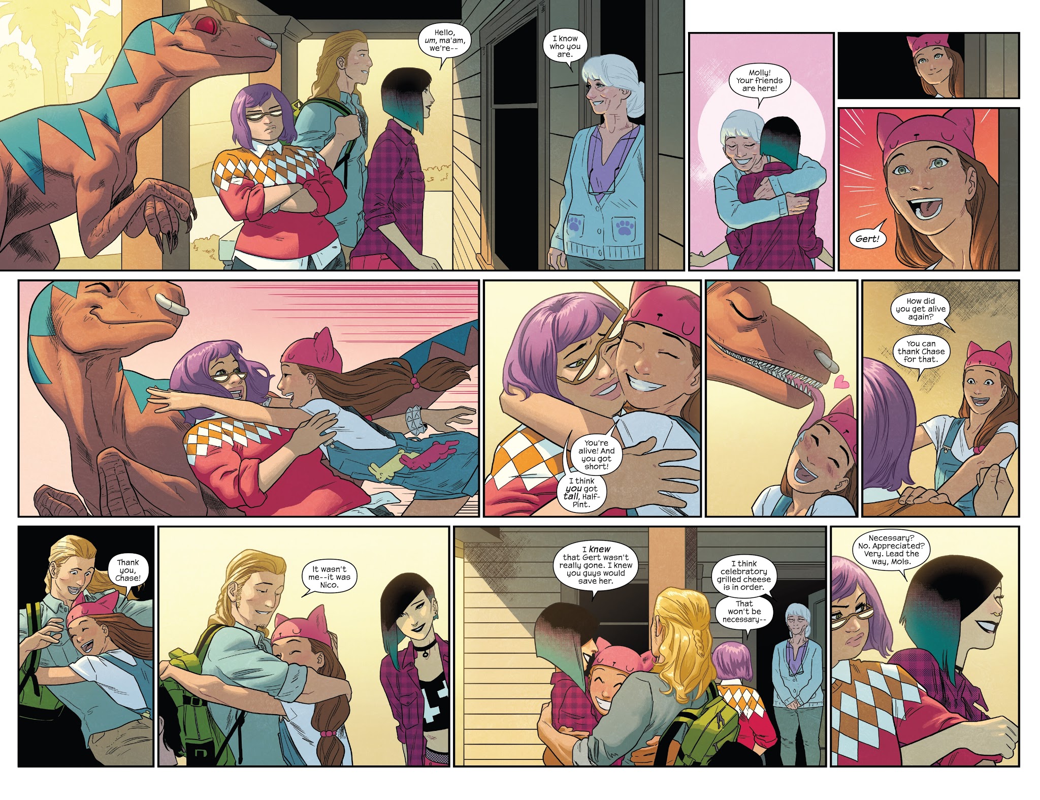 Read online Runaways (2017) comic -  Issue #4 - 8