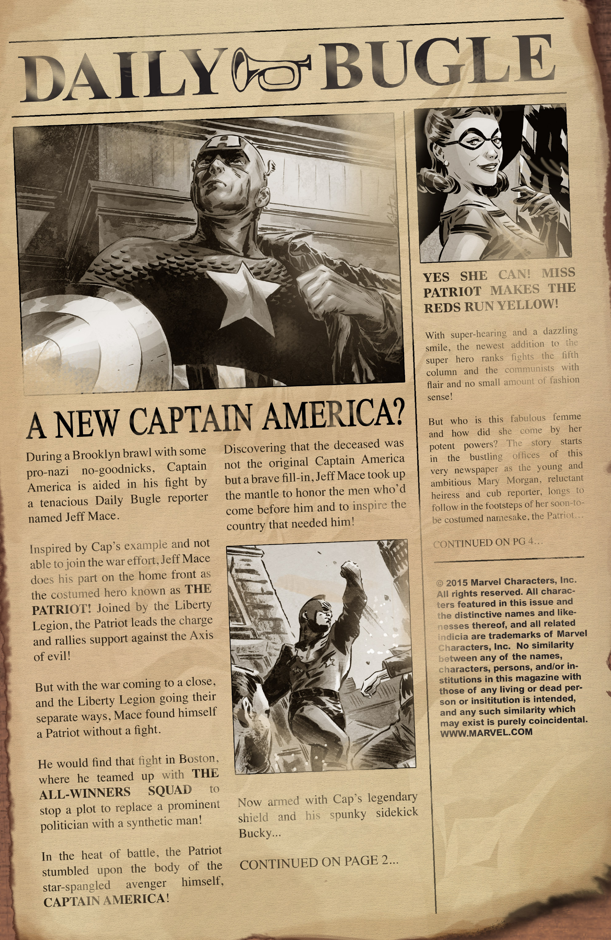 Read online Captain America: Patriot comic -  Issue # TPB - 28