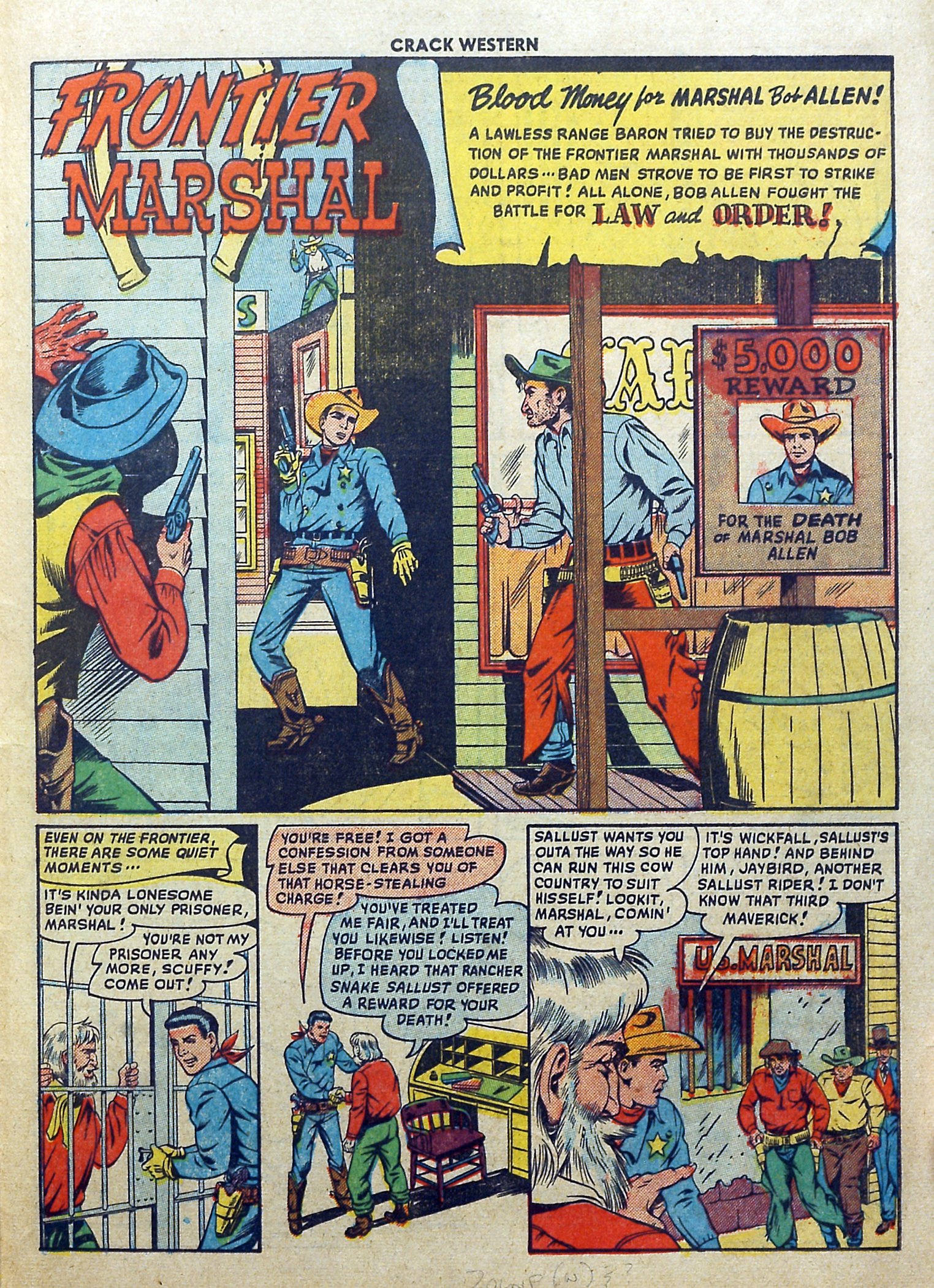 Read online Crack Western comic -  Issue #64 - 27