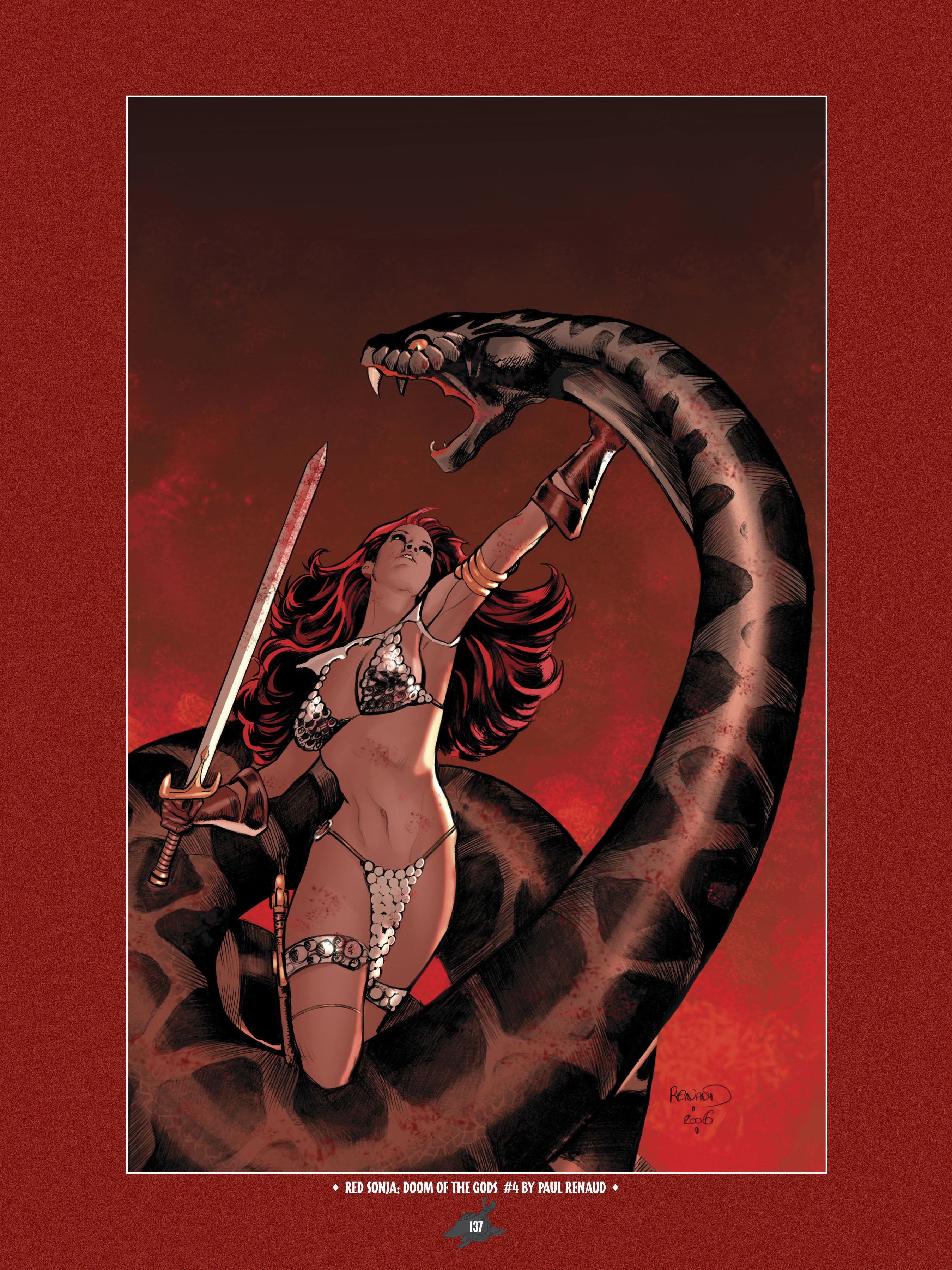 Read online The Art of Red Sonja comic -  Issue # TPB 1 (Part 2) - 35