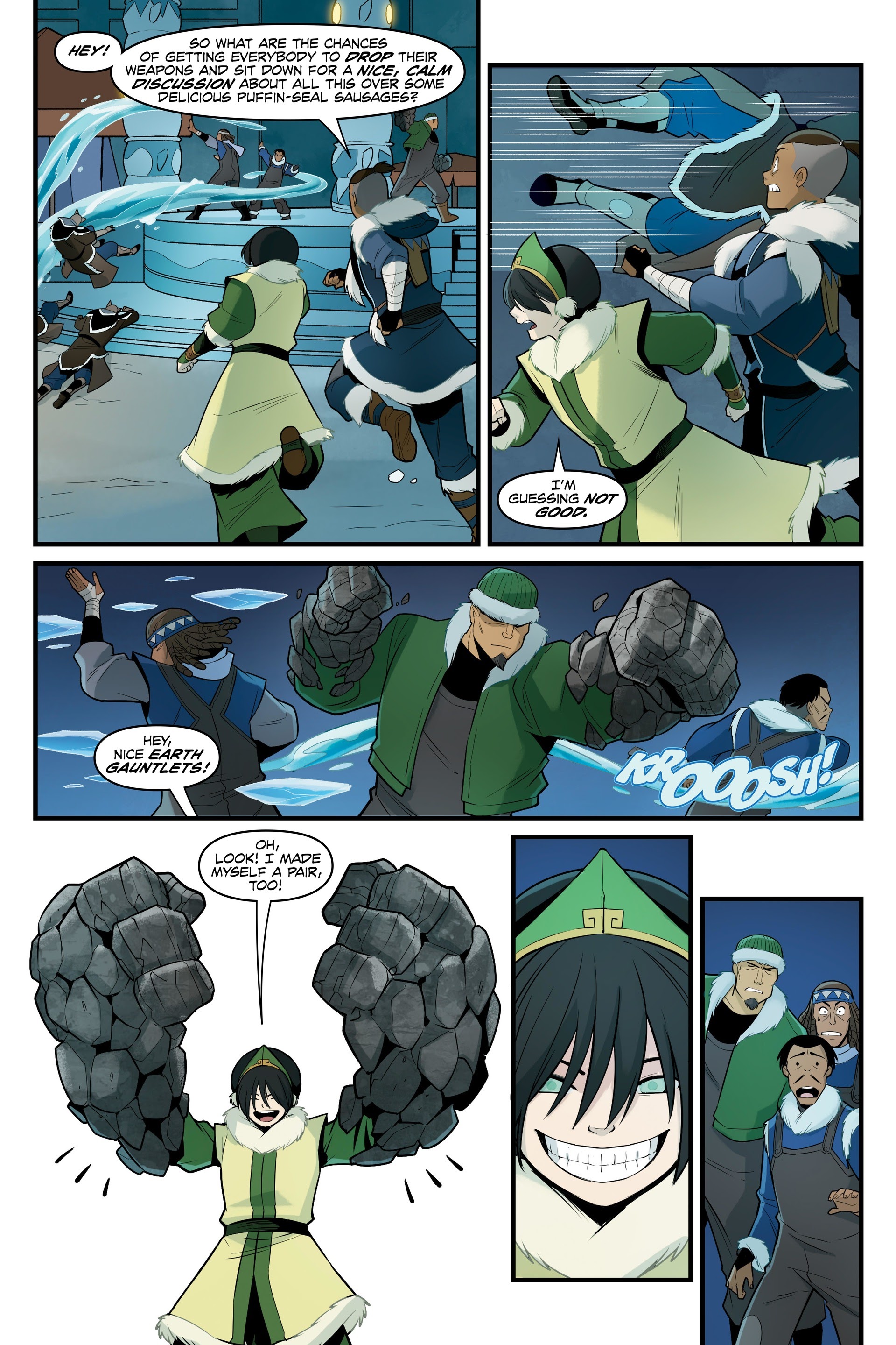 Read online Avatar: The Last Airbender--North and South Omnibus comic -  Issue # TPB (Part 2) - 21