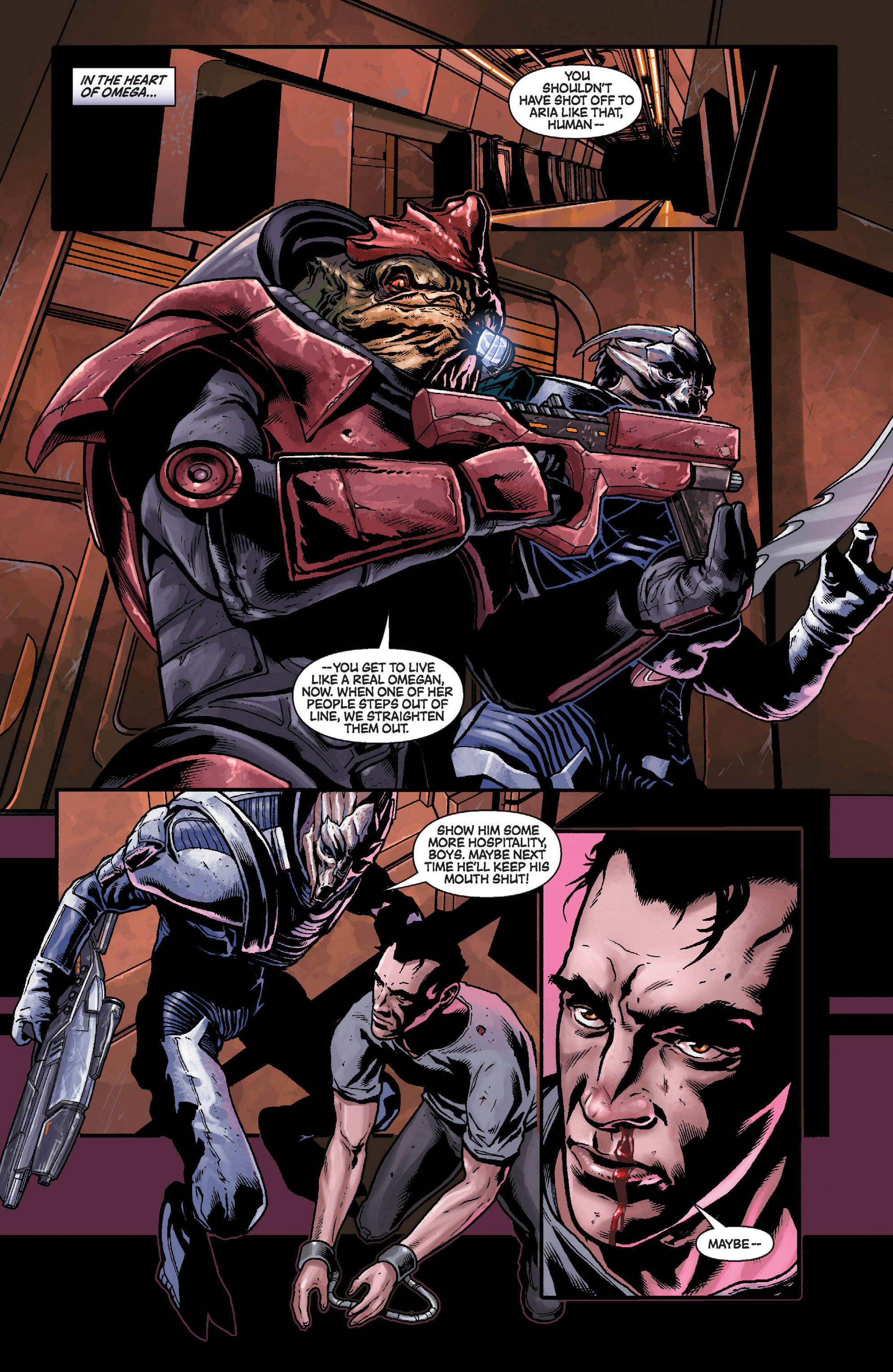Read online Mass Effect: Invasion comic -  Issue # TPB - 27