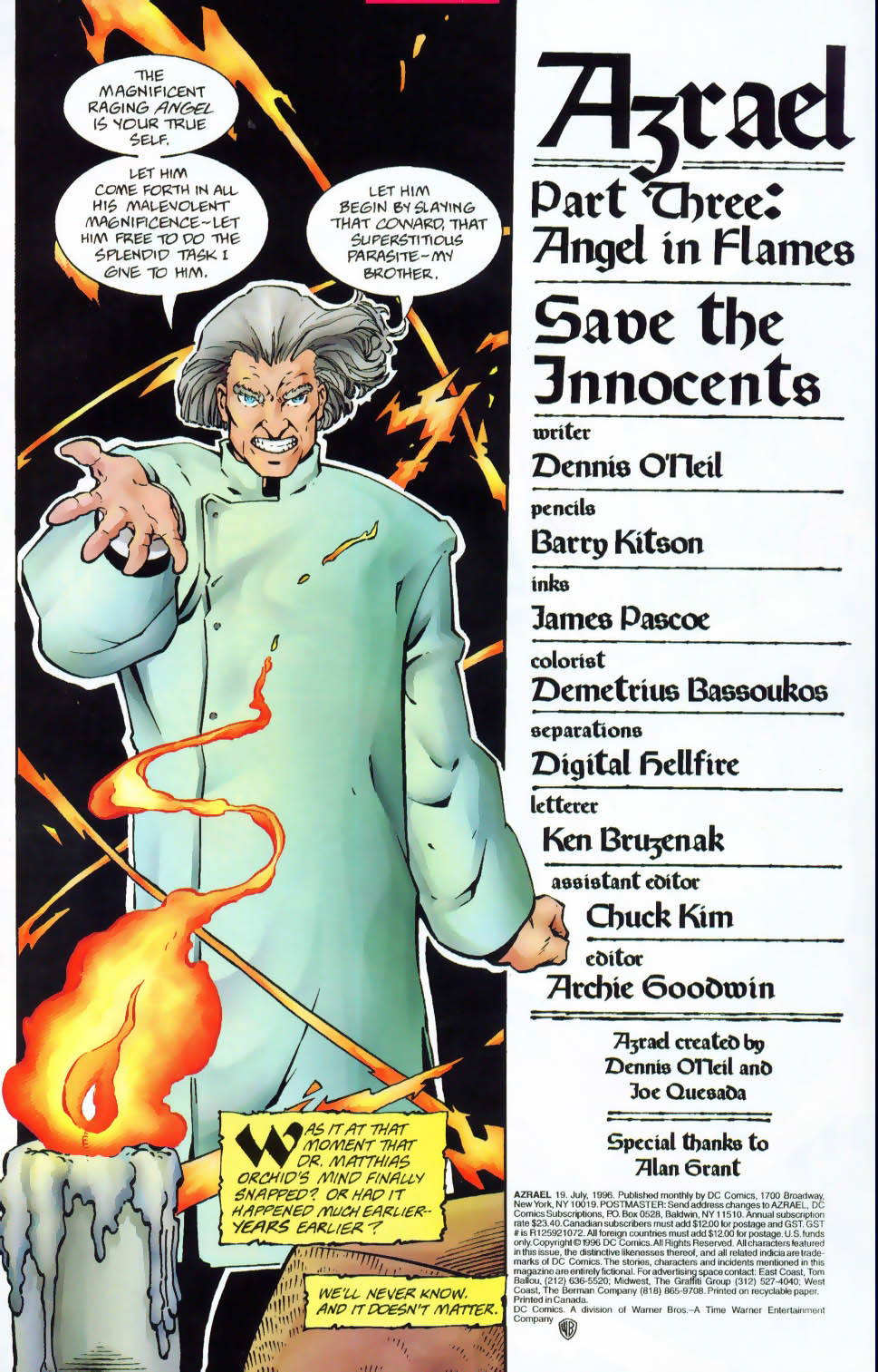 Read online Azrael (1995) comic -  Issue #19 - 2