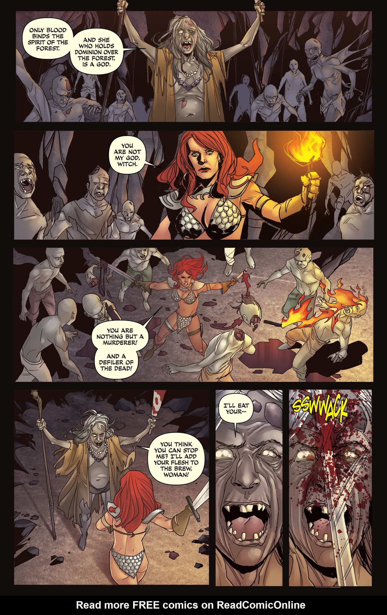 Read online Legends of Red Sonja comic -  Issue # TPB - 87