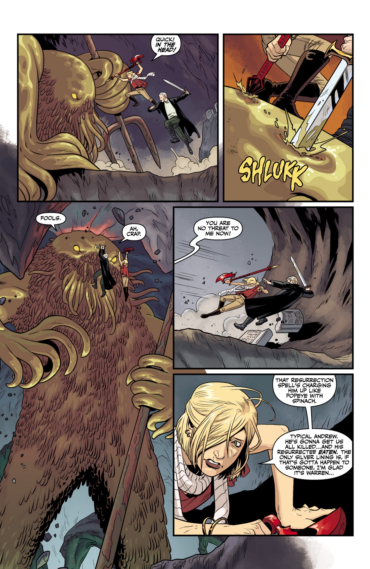 Read online Buffy the Vampire Slayer Season Ten comic -  Issue #9 - 9